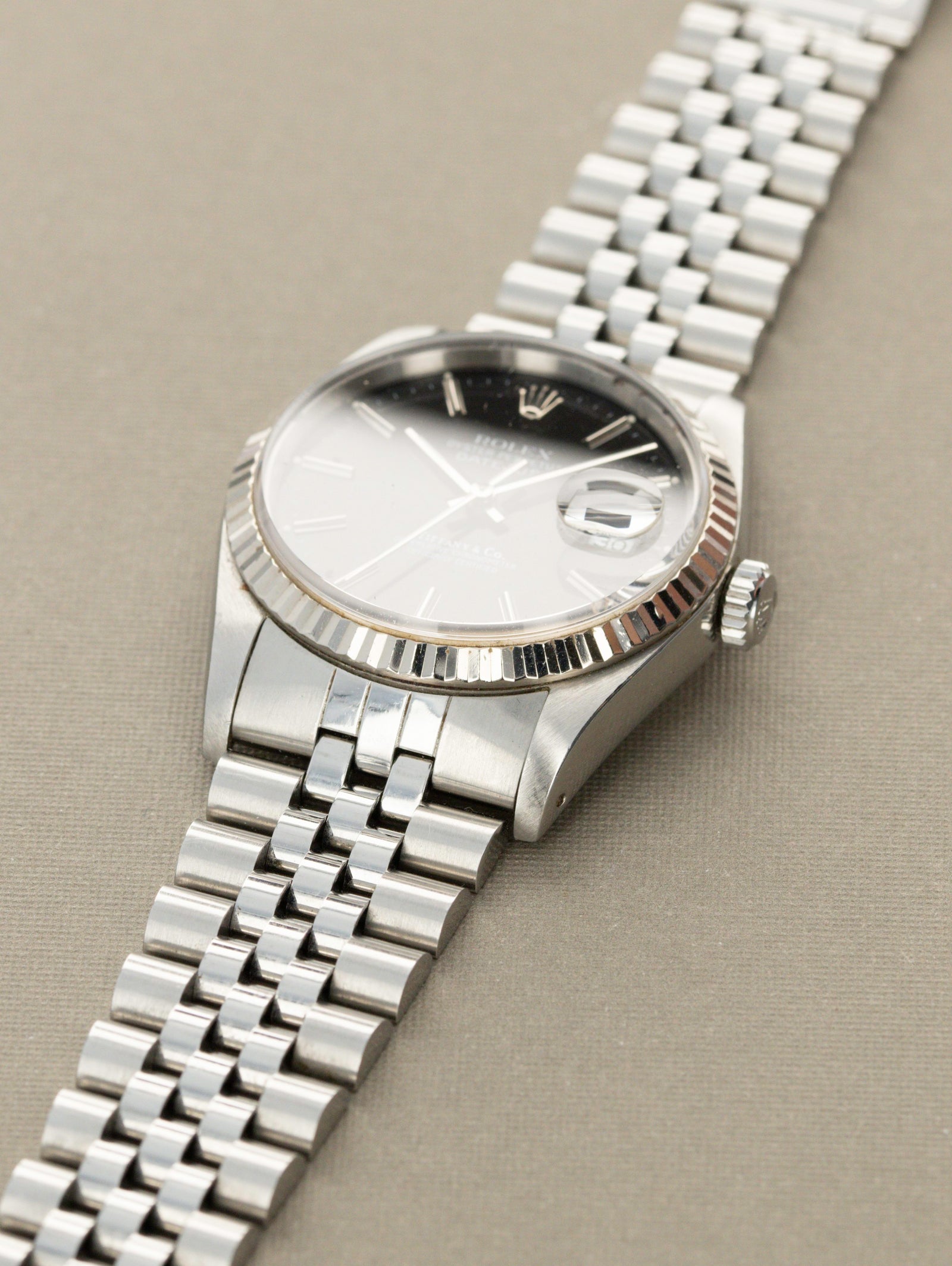 Rolex Datejust Ref. 16234 Black "Tiffany and Co"