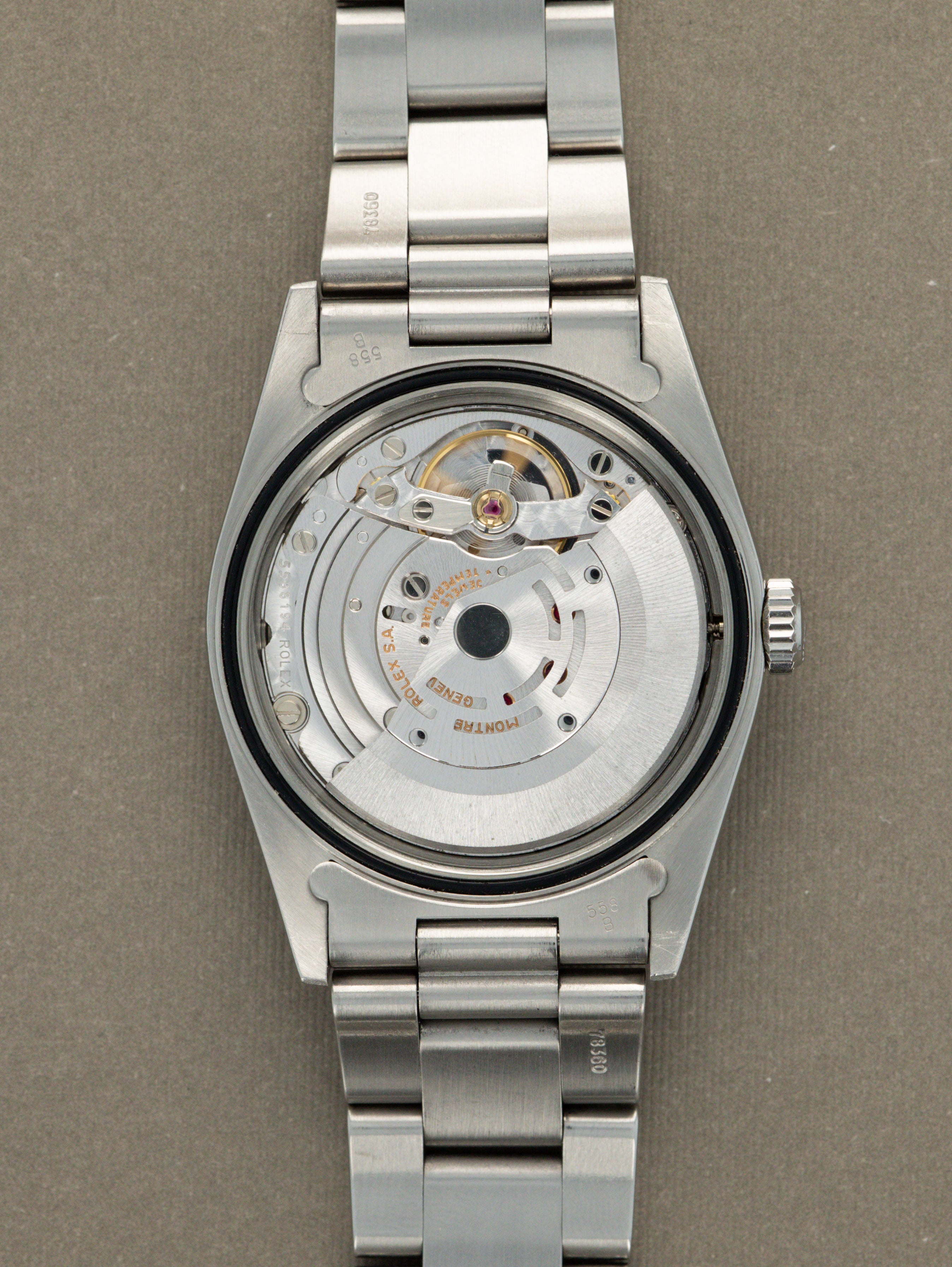Rolex Datejust Ref. 16220 - Sunburst Silver 'Tropical' Dial