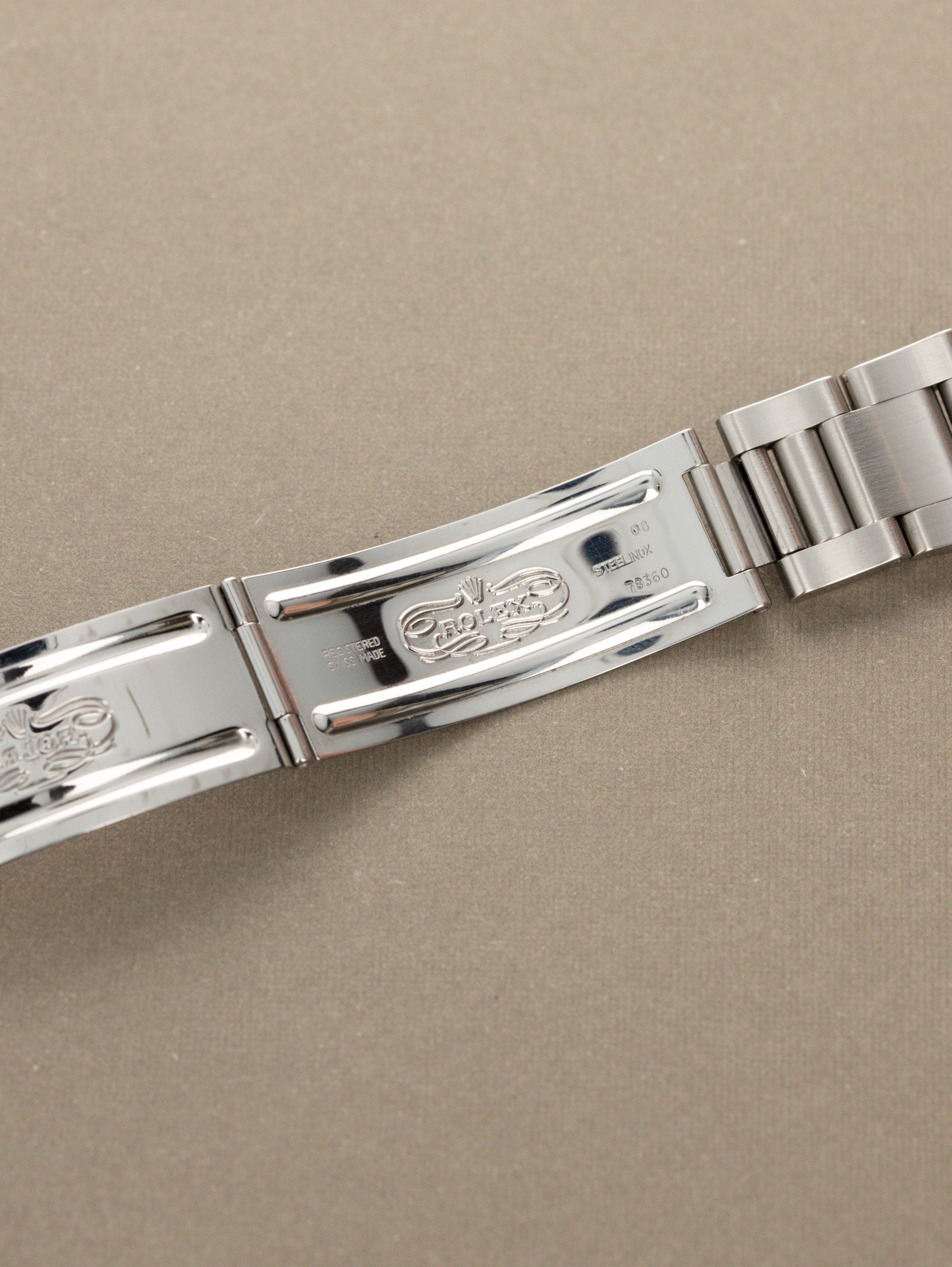 Rolex Datejust Ref. 16220 - Sunburst Silver 'Tropical' Dial