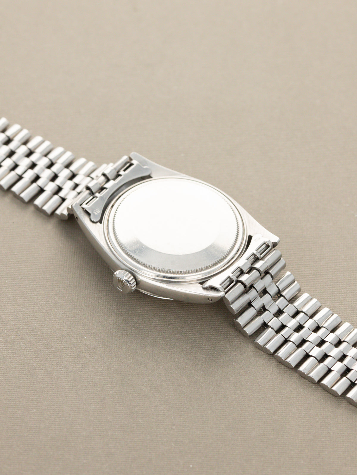 Rolex Datejust Ref. 1603 'Bamboo' - Silver Sunburst 'Crème Brûlée' Patina Dial W/ Box & Papers