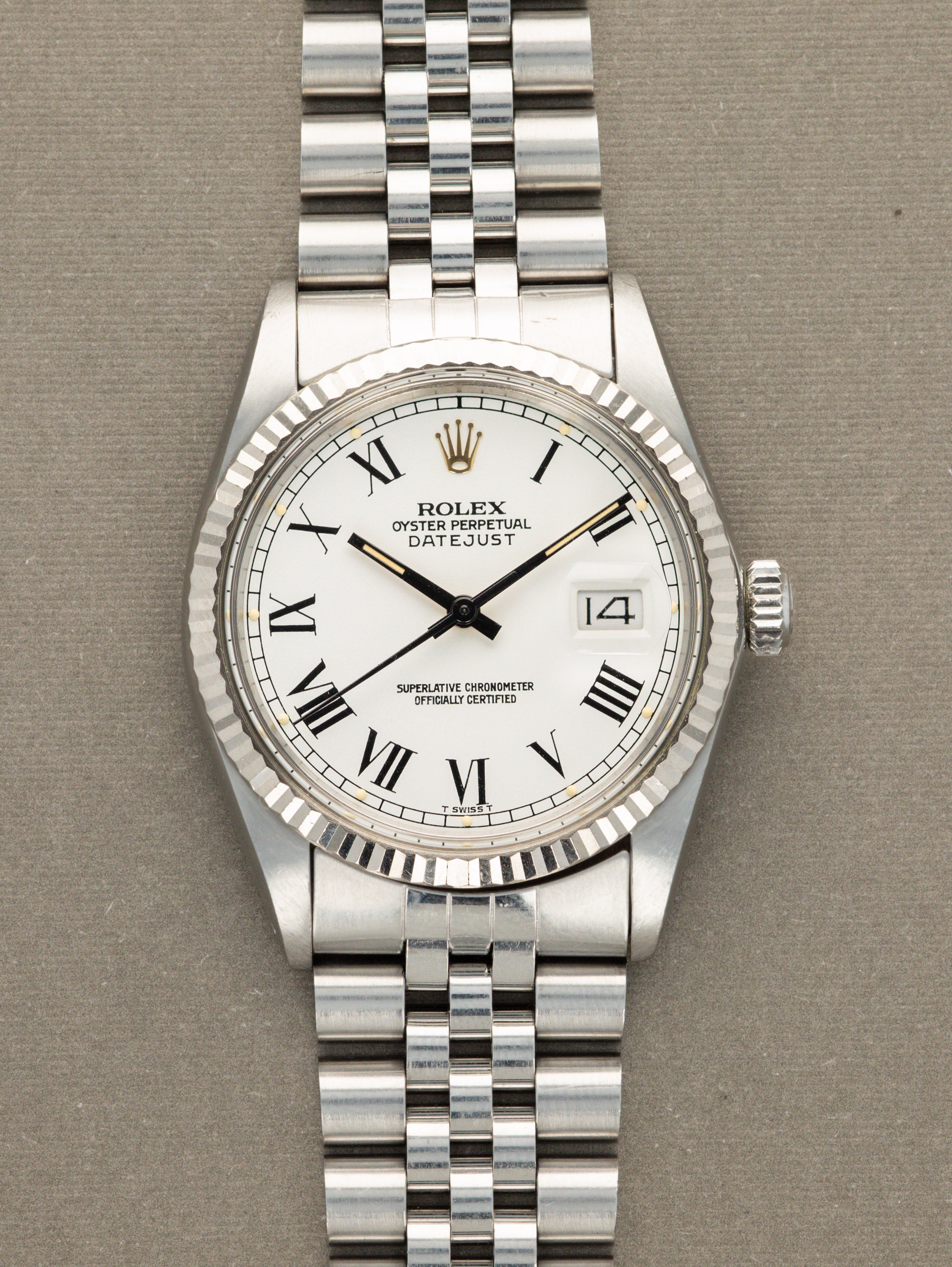 Rolex Datejust Ref. 16014 - 'Buckley' Dial Unpolished