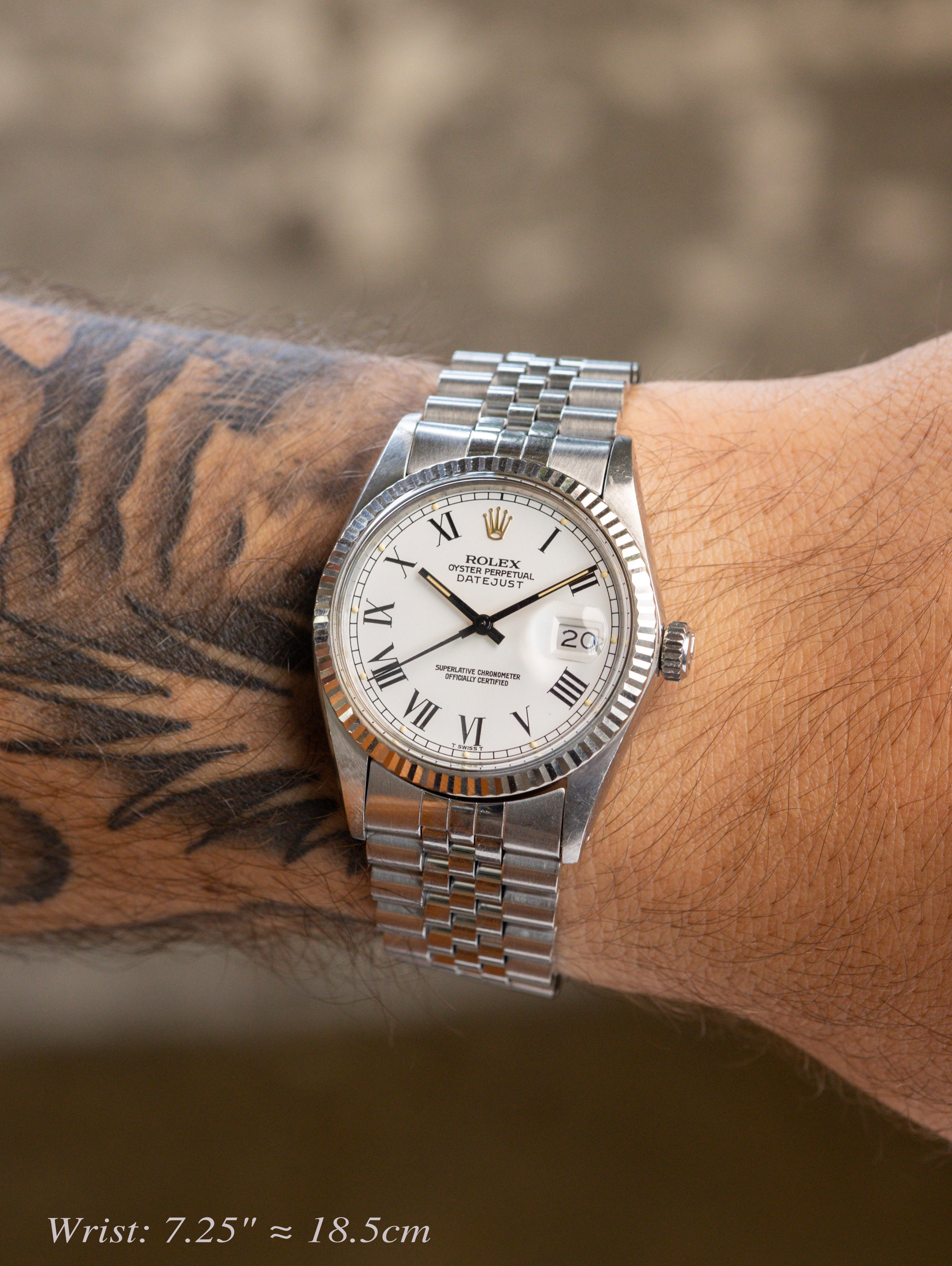 Rolex Datejust Ref. 16014 - 'Buckley' Dial Unpolished