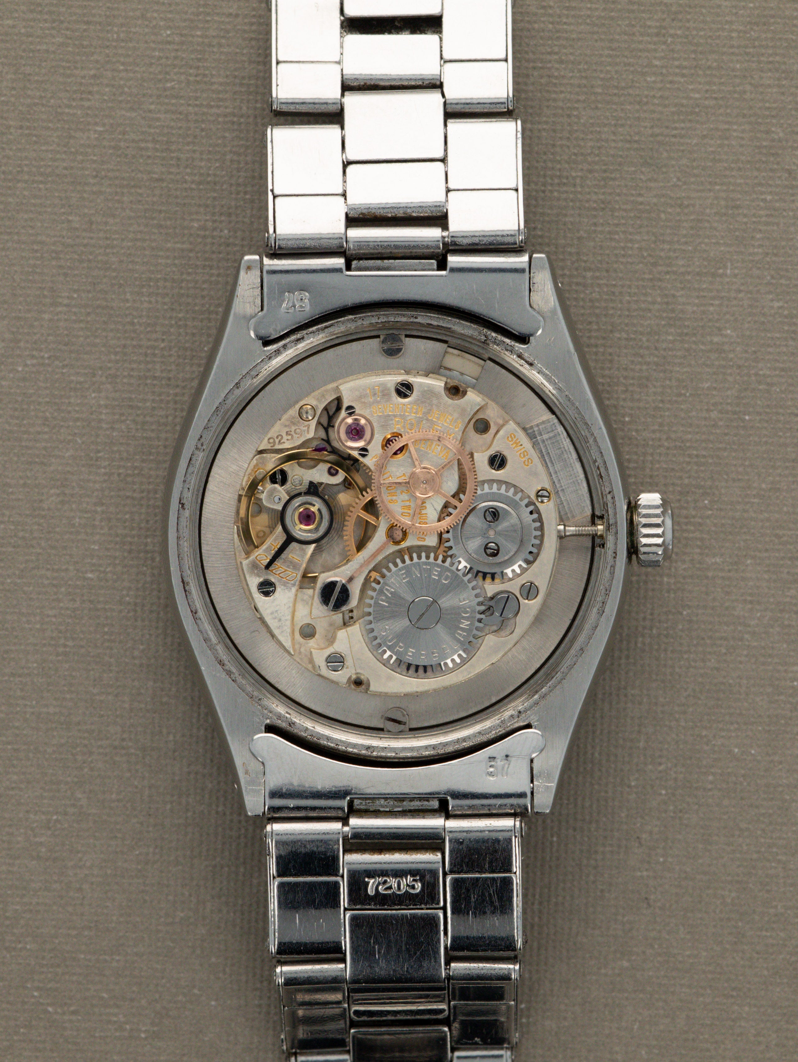 Rolex Oysterdate Precision Ref. 6294 - White 'Honeycomb' Dial