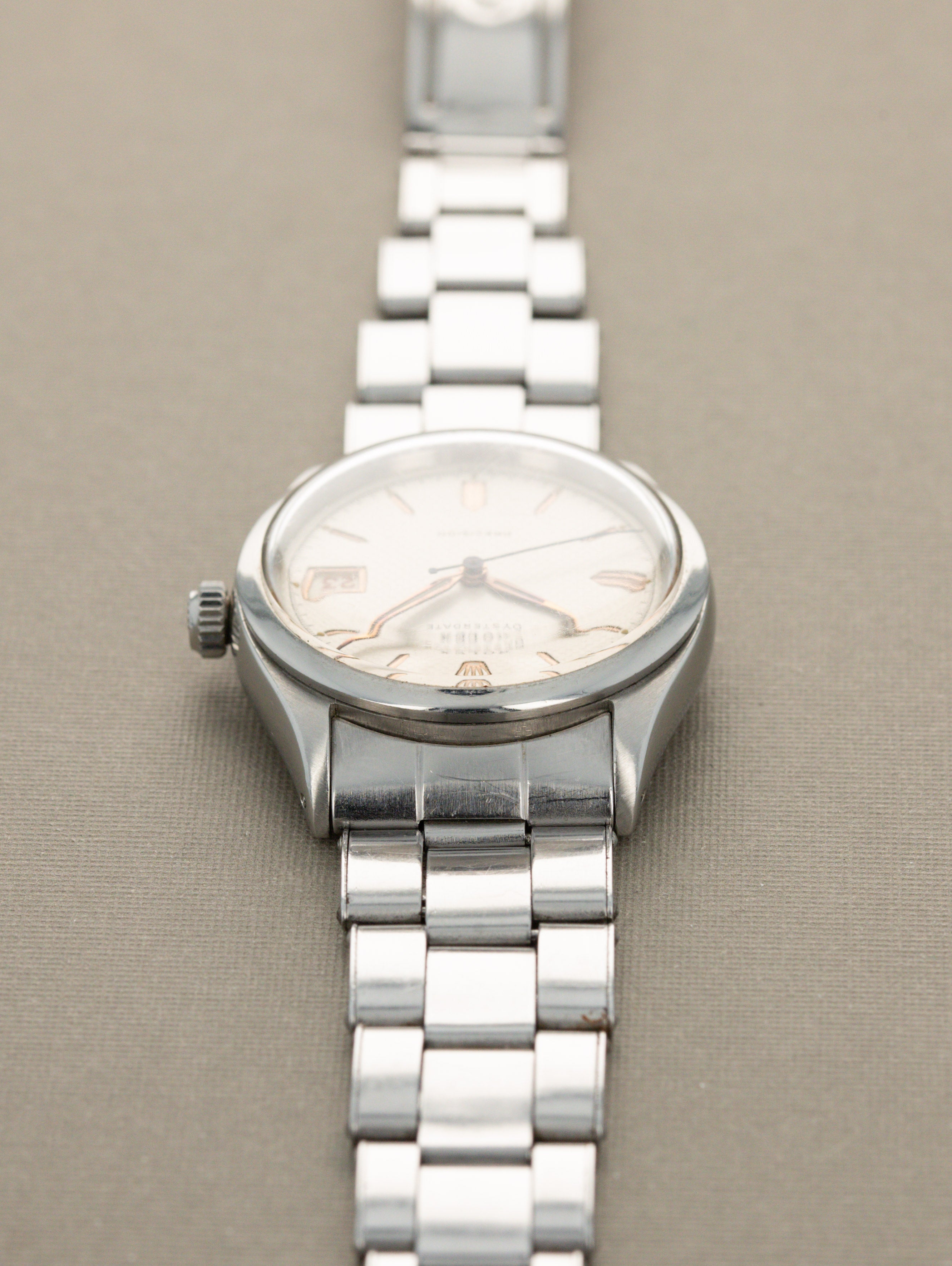 Rolex Oysterdate Precision Ref. 6294 - White 'Honeycomb' Dial