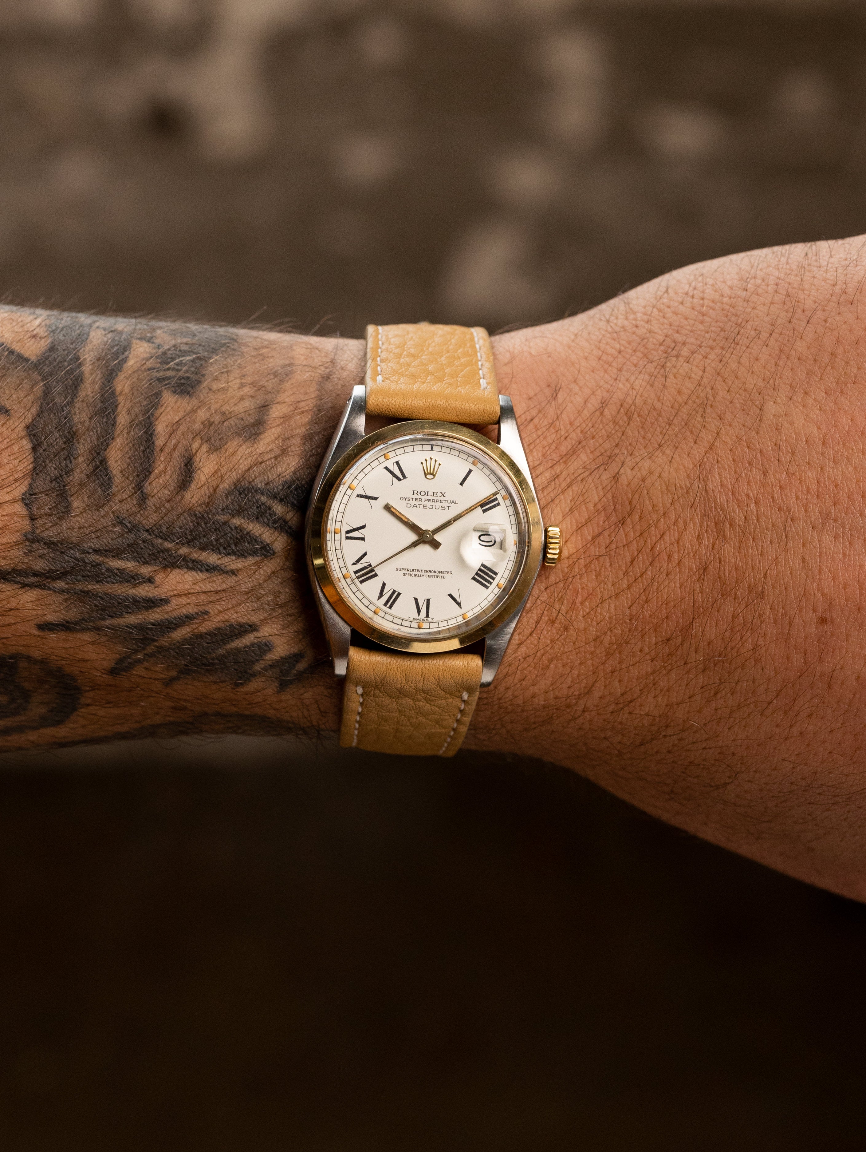 Rolex Datejust Ref. 1600/3 - White 'Buckley' Dial