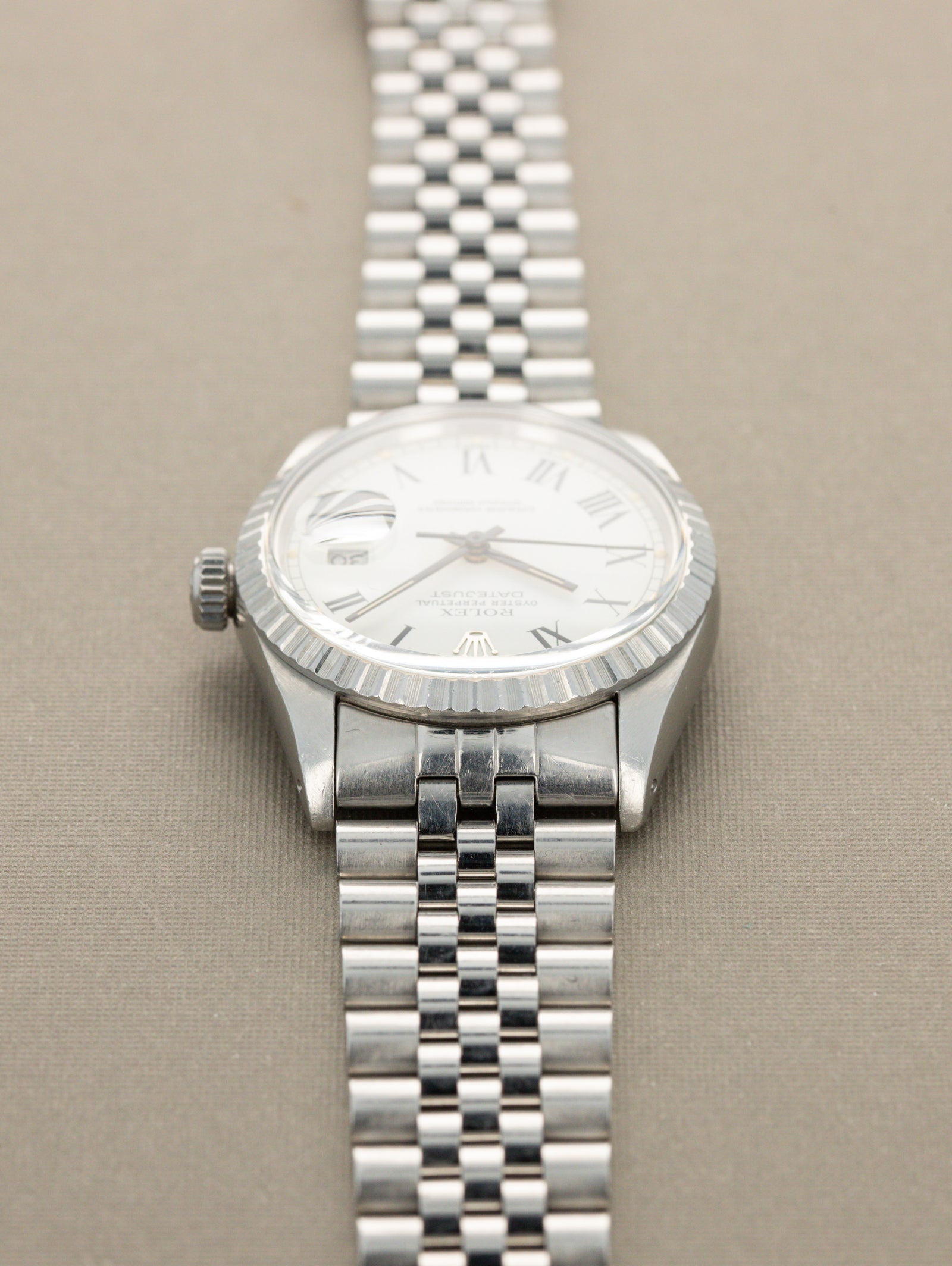Rolex Datejust Ref. 16030 - White 'Buckley' Dial Unpolished