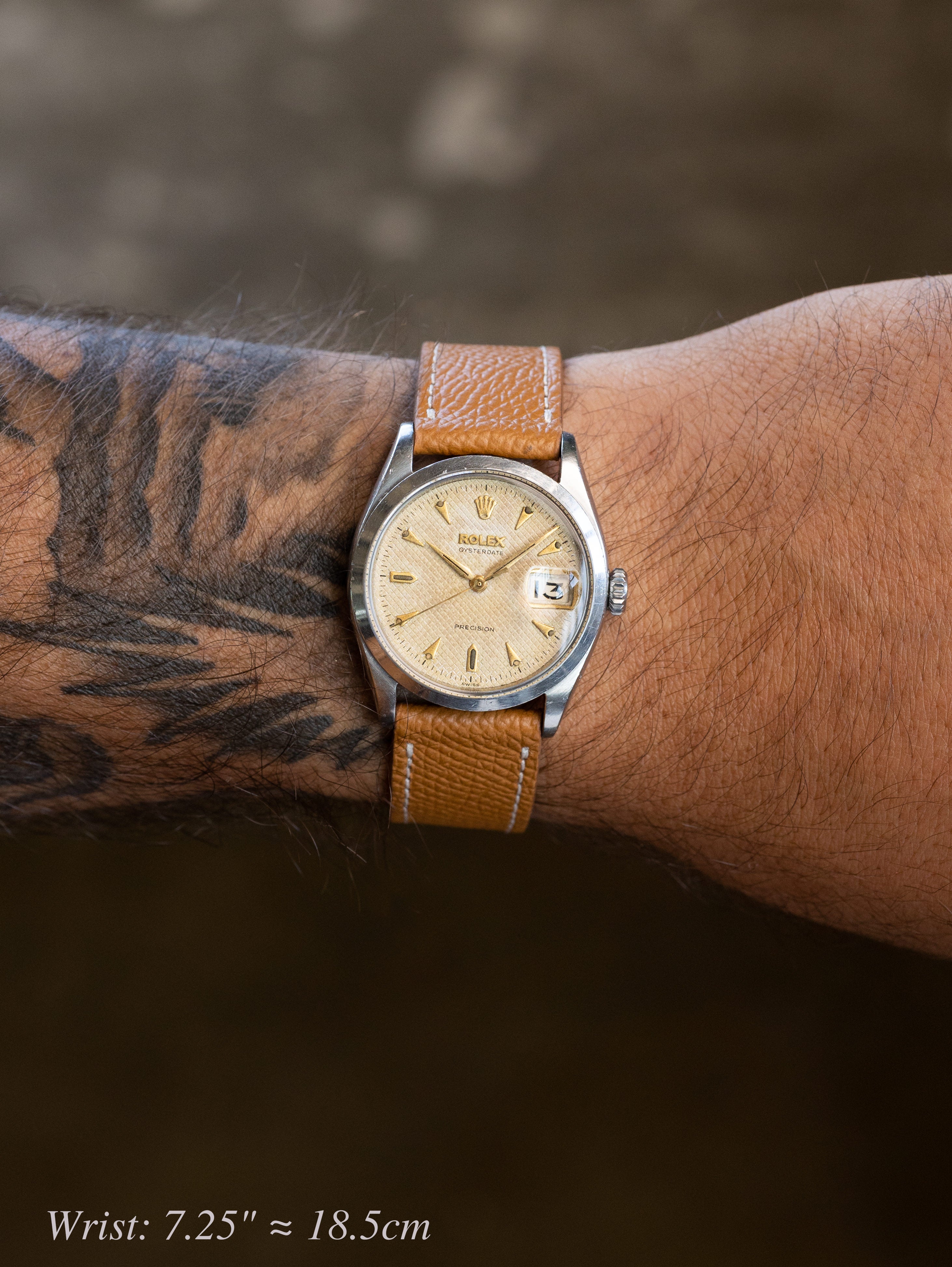 Rolex Oysterdate Precision Ref. 6294 - Patina 'Honeycomb' Dial