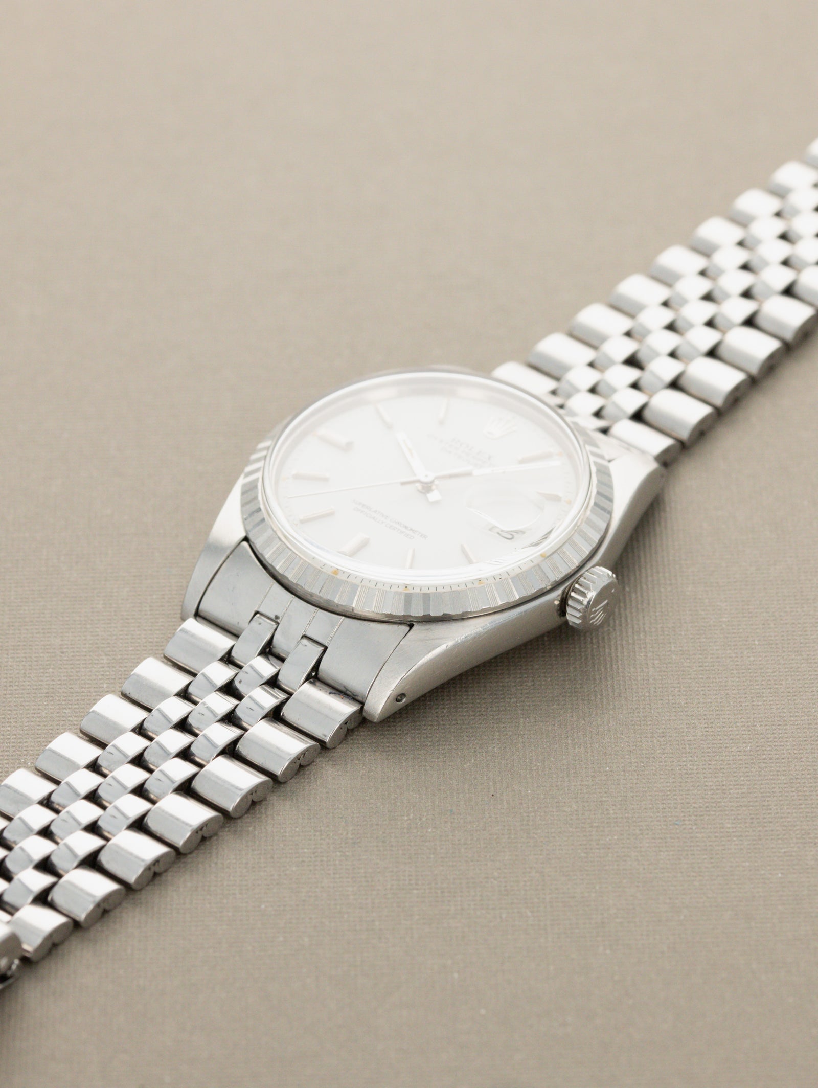 Rolex Datejust Ref. 1603 - Matte White Dial Unpolished