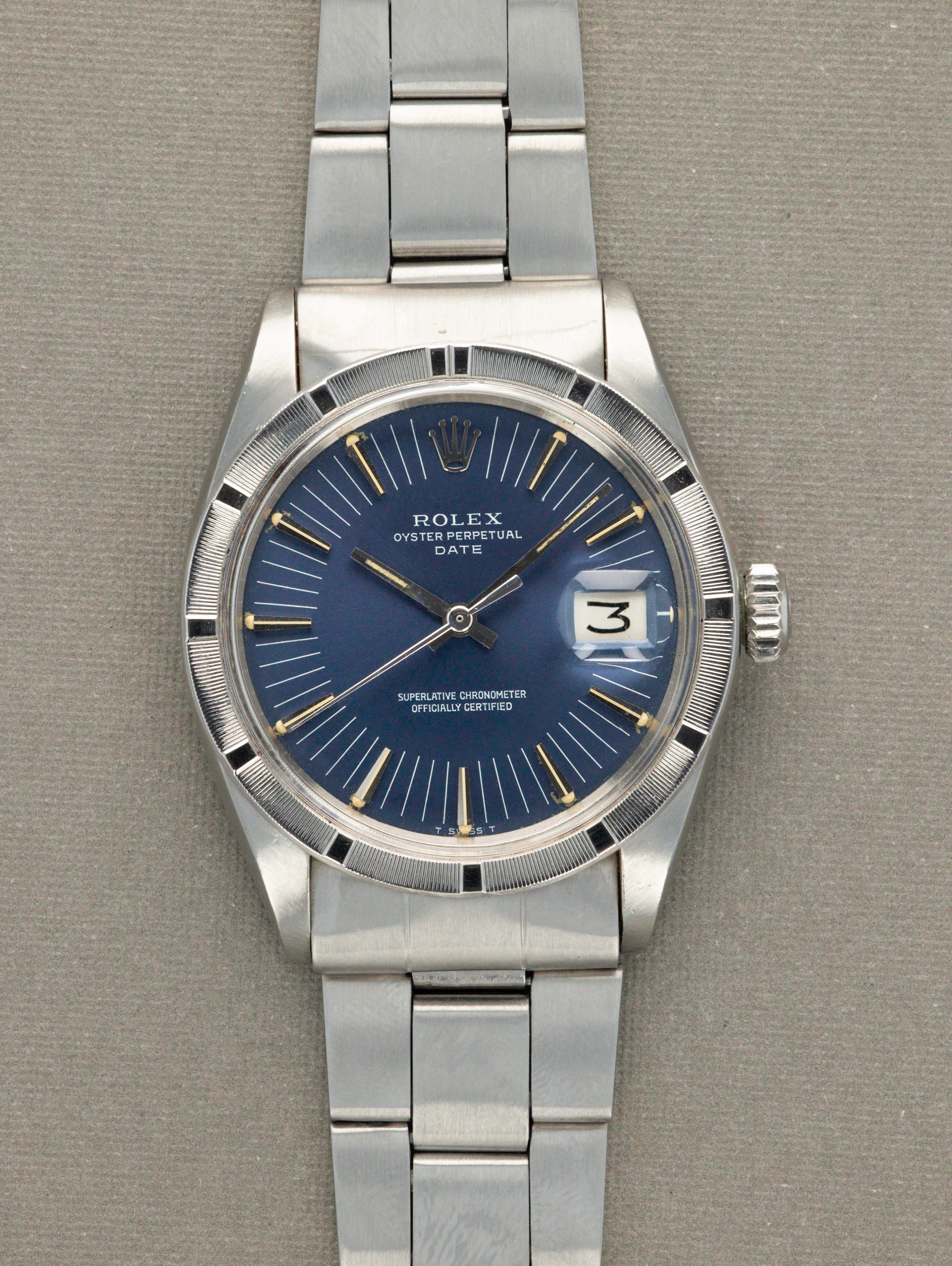 Rolex Oyster Perpetual Date - Ref. 1501 'Long Index Dial'