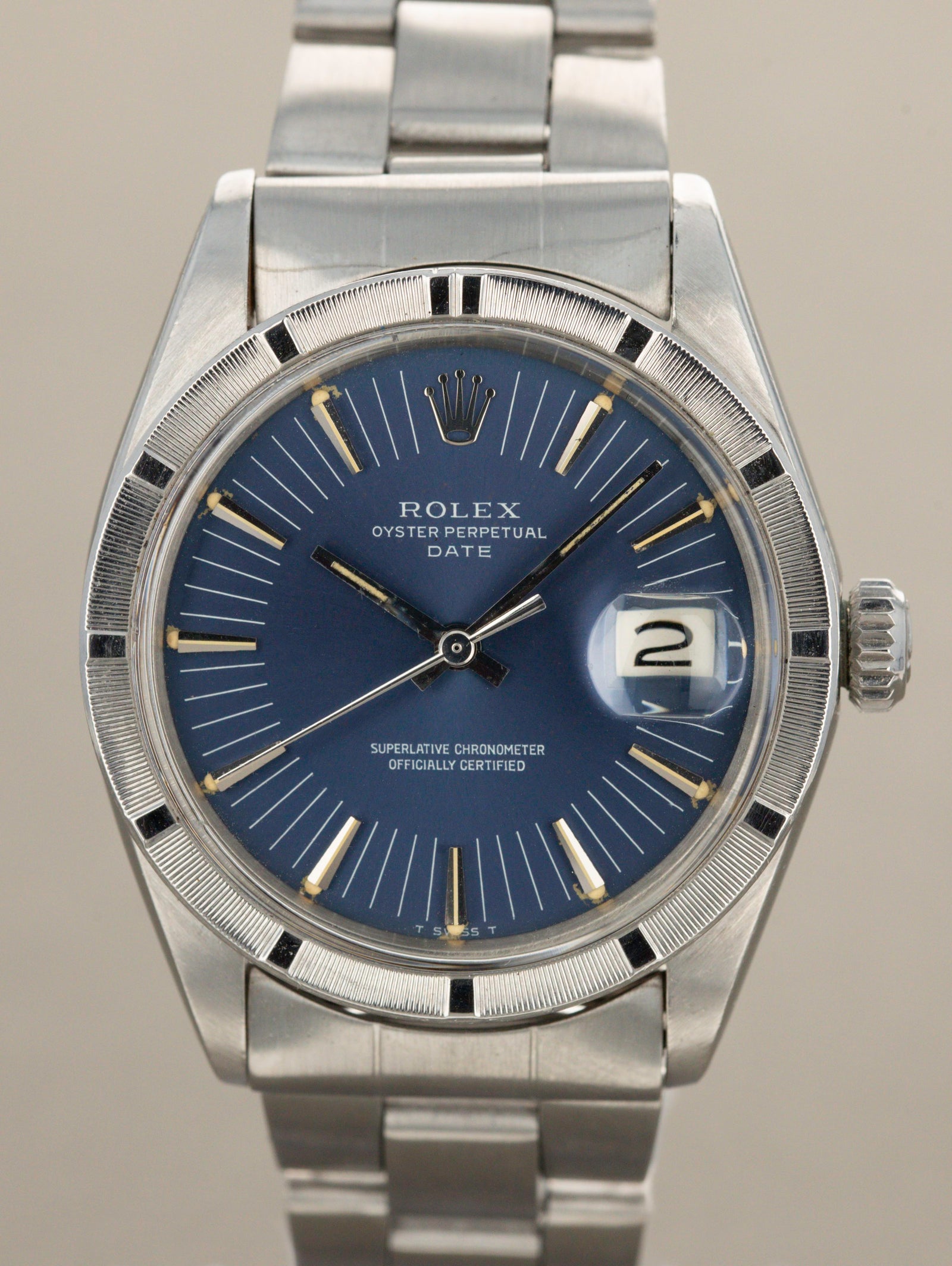 Rolex Oyster Perpetual Date - Ref. 1501 'Long Index Dial'