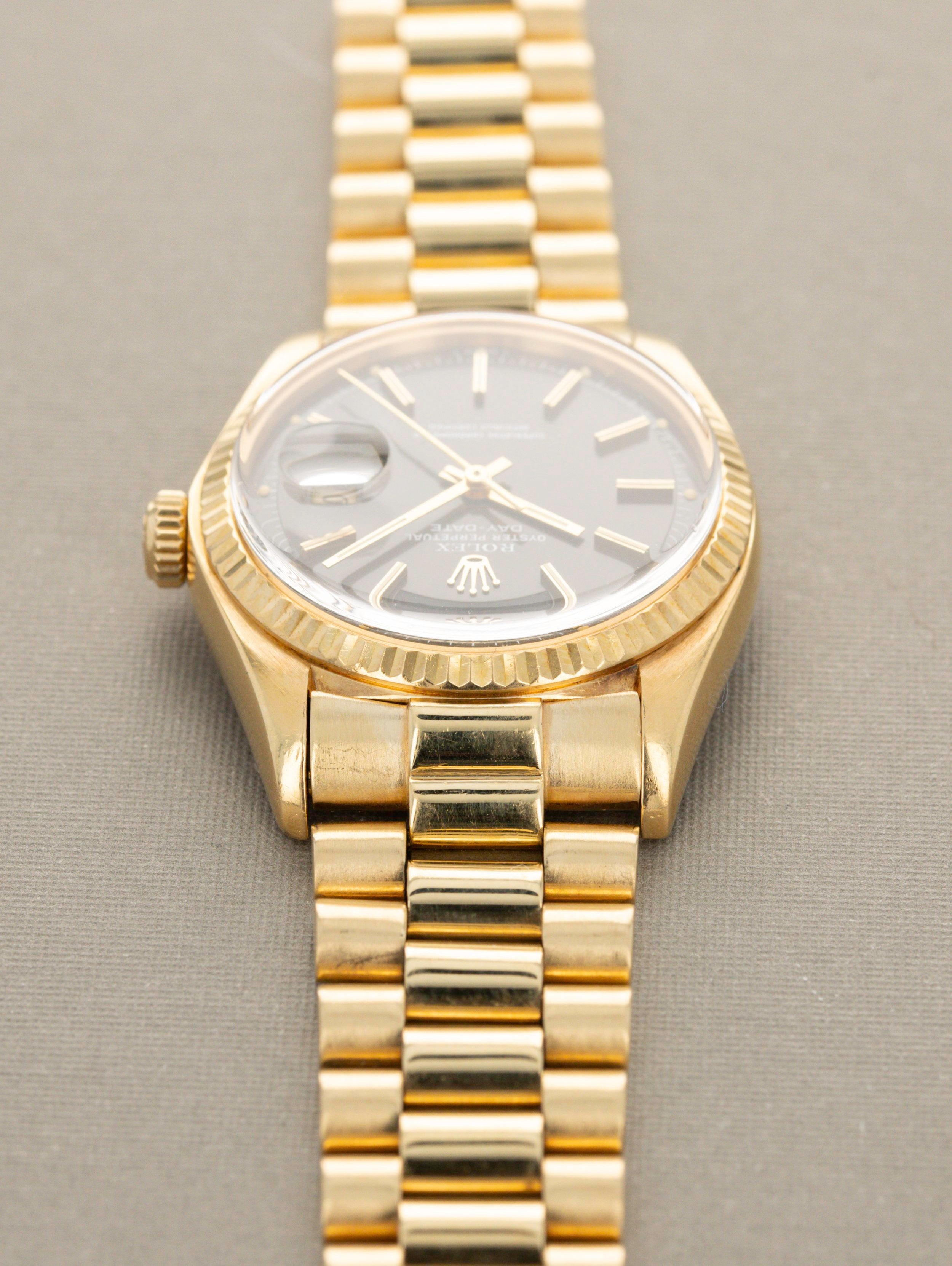 Rolex Day-Date Ref. 1803 - Anthracite Dial with Kit