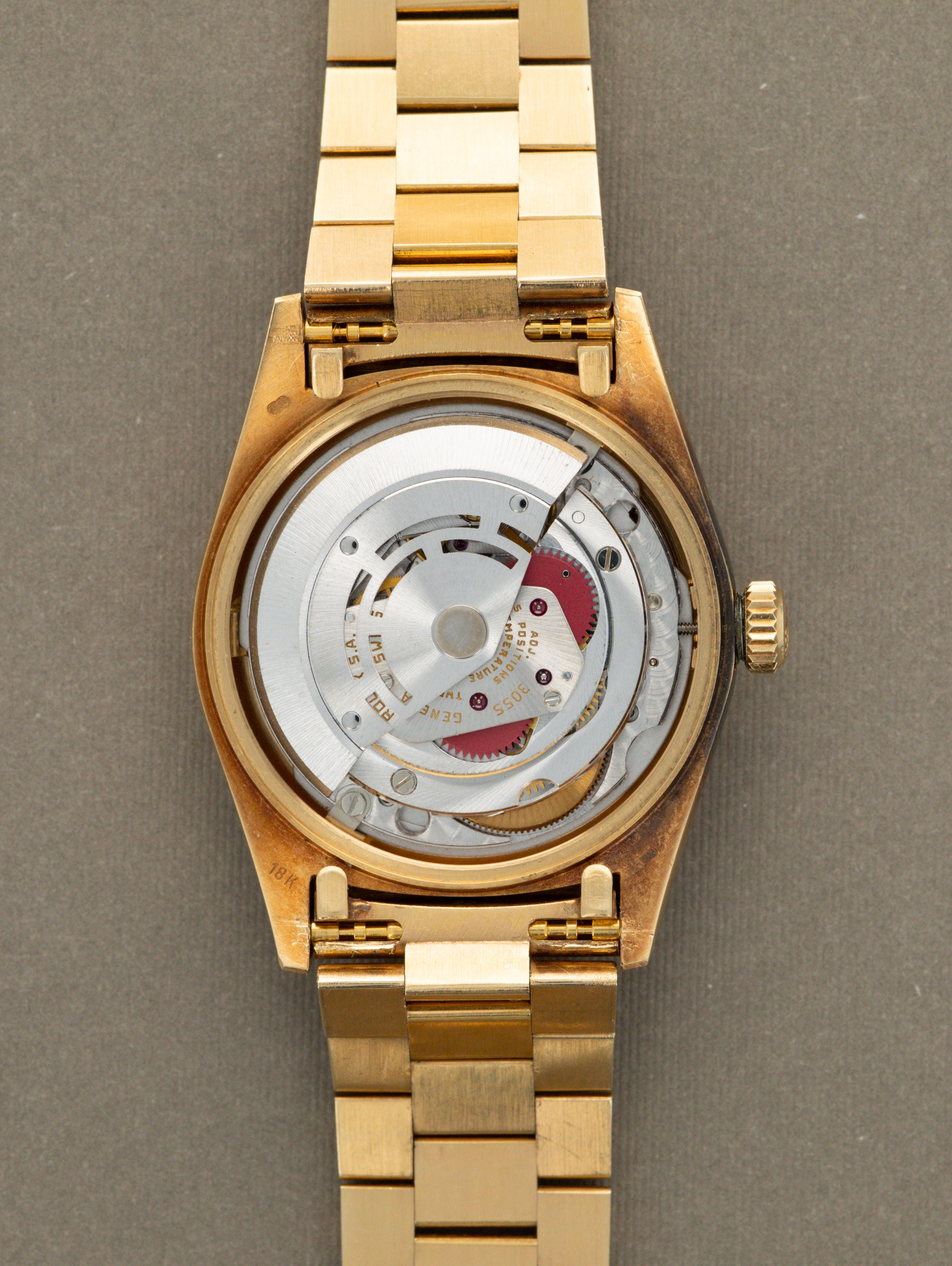 Rolex Day-Date Ref. 18038 - 'Onyx Pyramid' Dial Unpolished