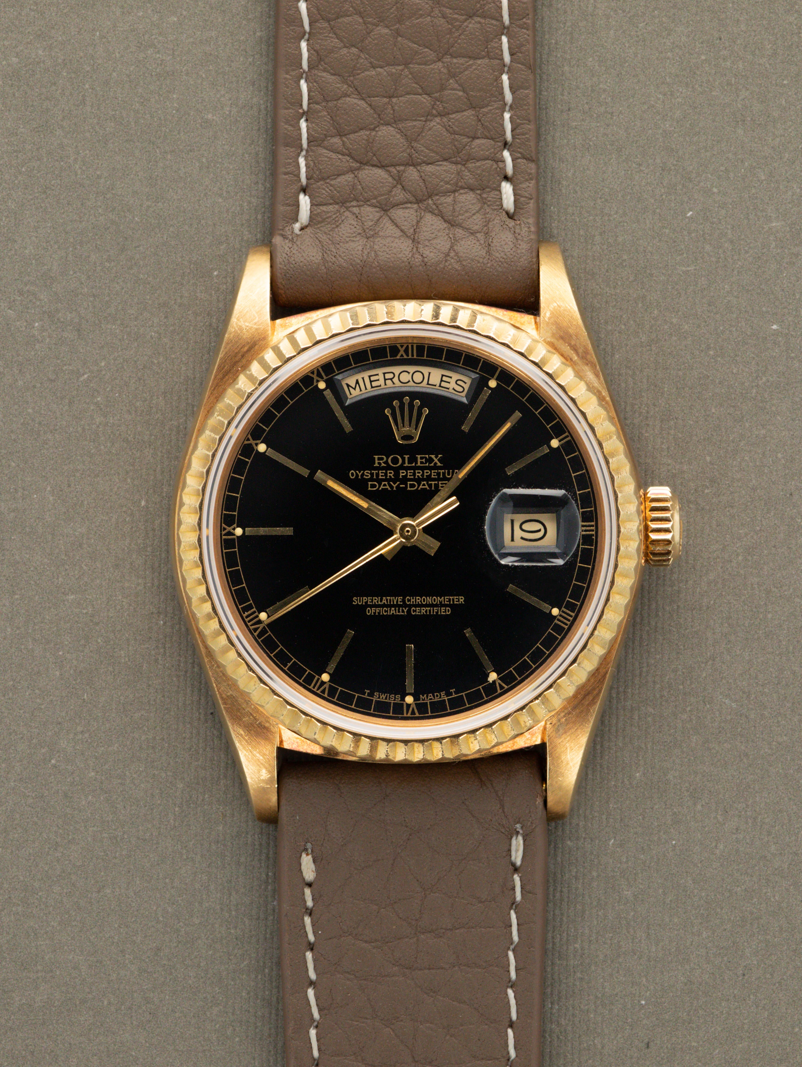 Rolex Day-Date Ref. 18038 - Black Dial