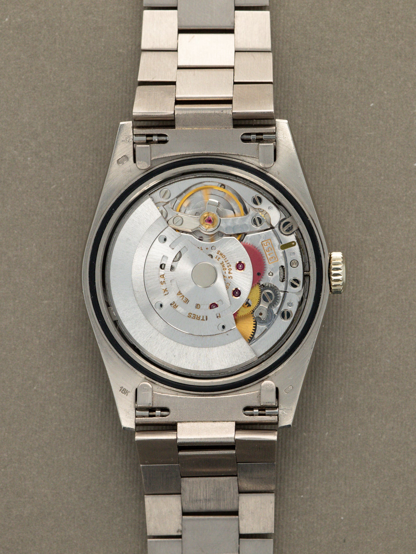 Rolex Day-Date Ref. 18239 - 'Double Quickset' Black Dial Unpolished