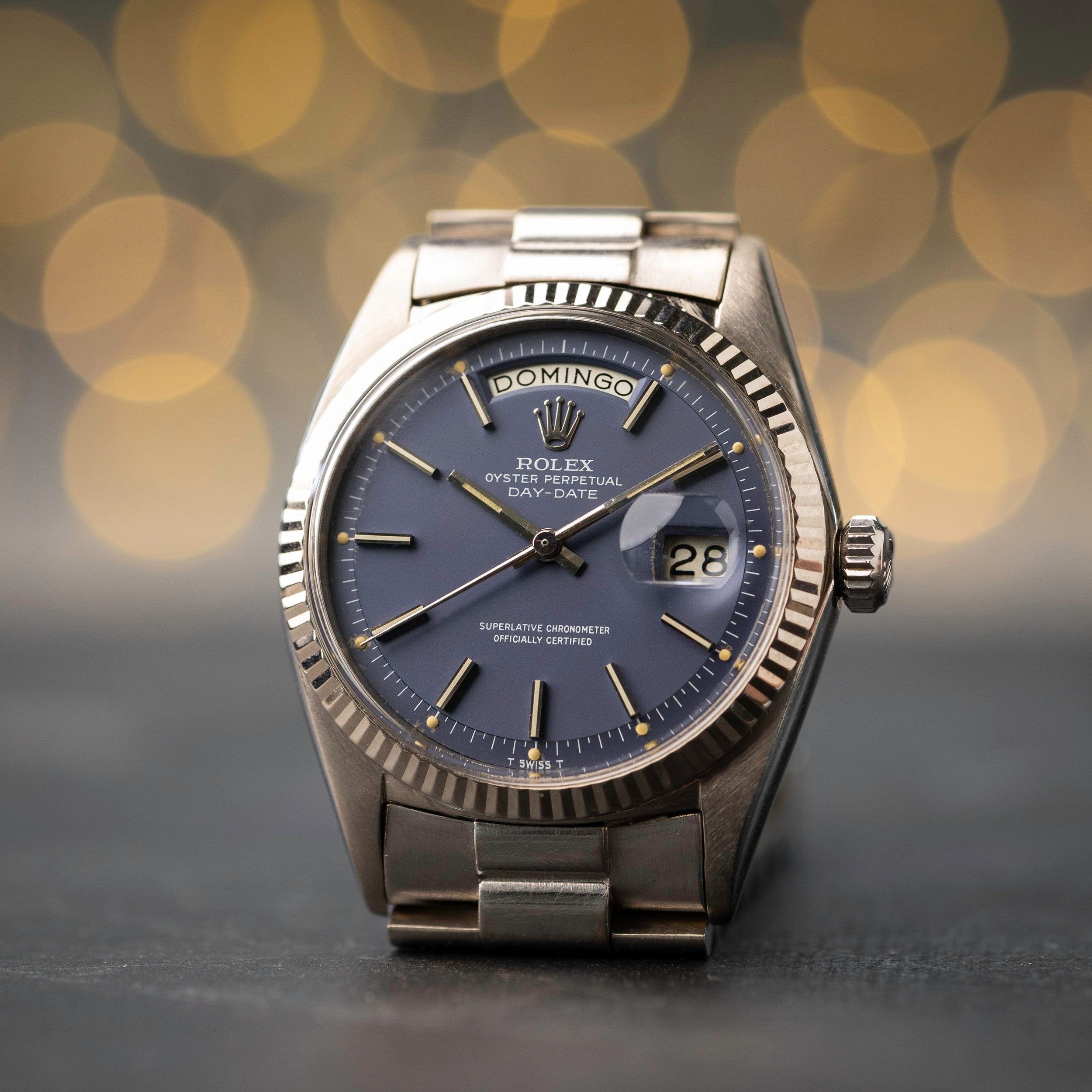 Rolex Day-Date Ref. 1803 - White Gold Blue Dial