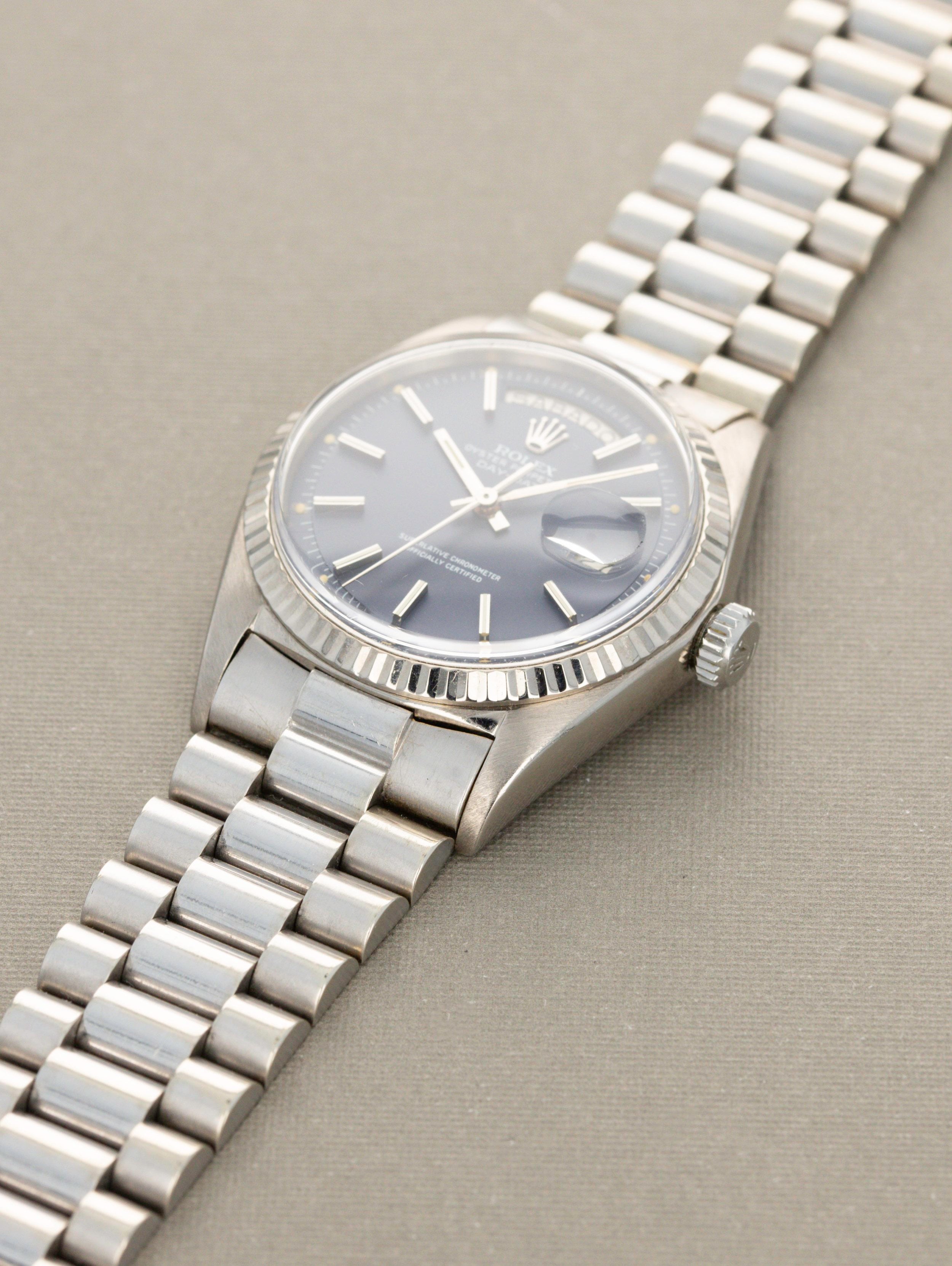 Rolex Day-Date Ref. 1803 - White Gold Blue Dial