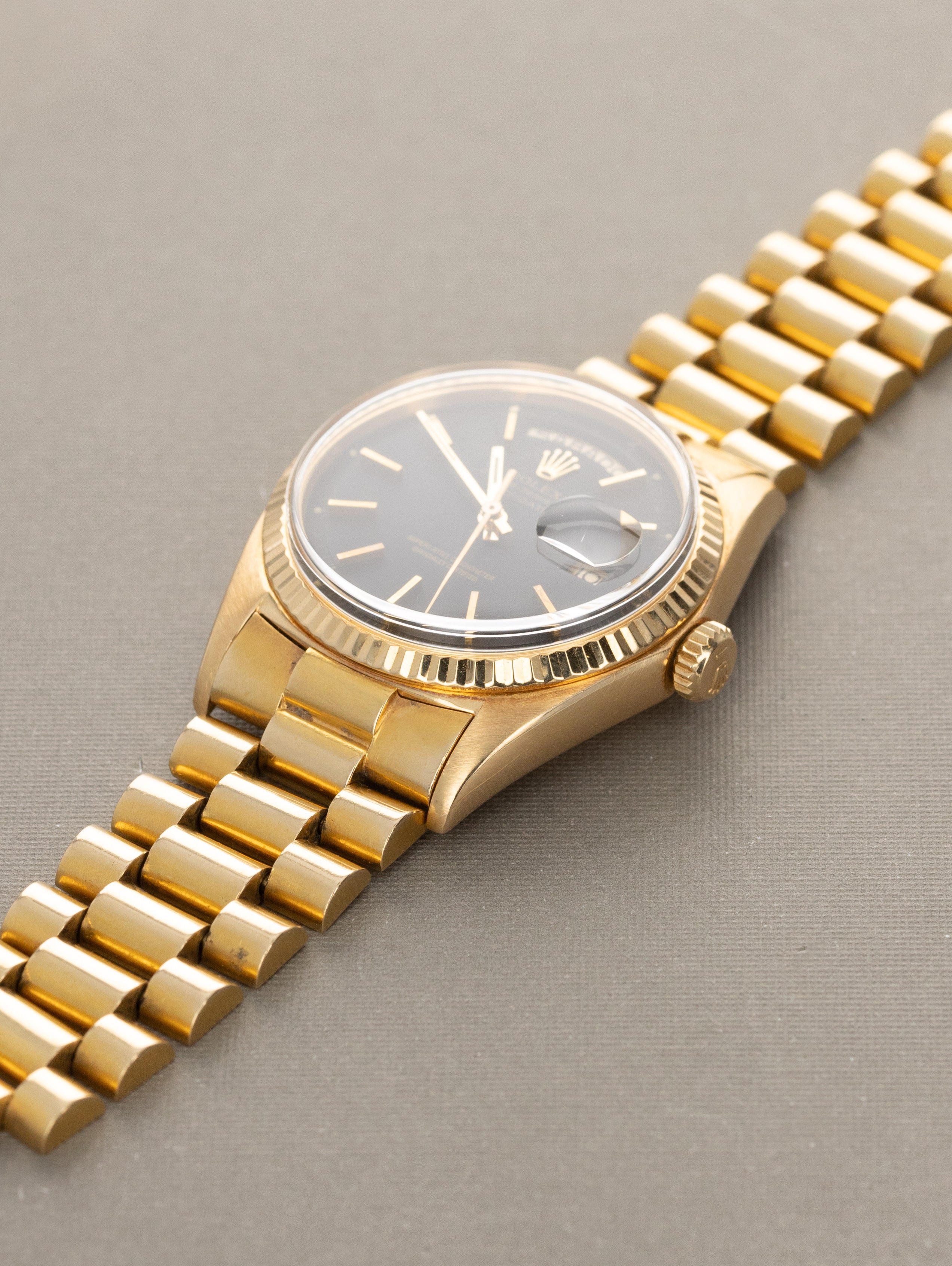Rolex Day-Date Ref. 1803 - Matte Black Dial