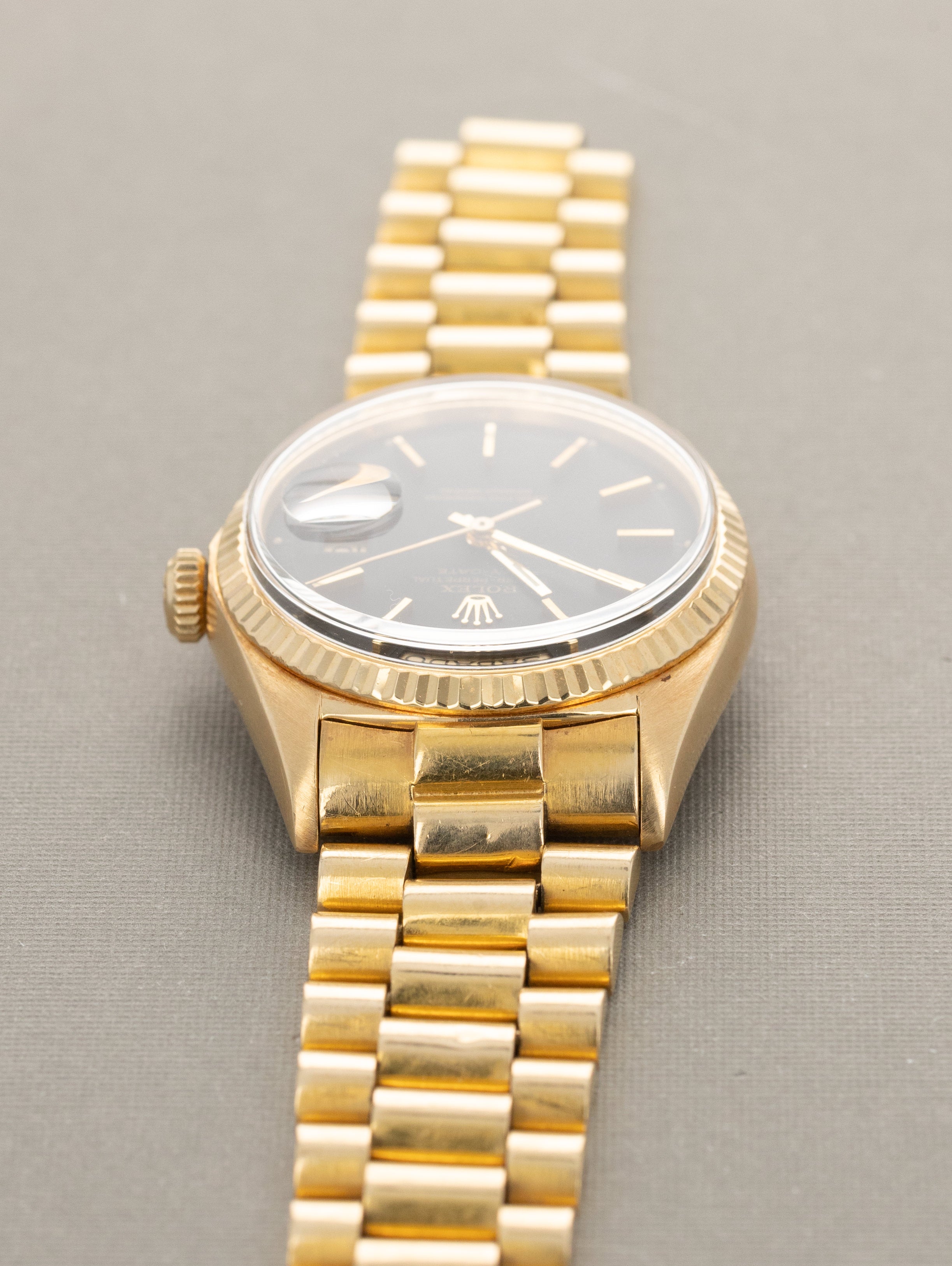 Rolex Day-Date Ref. 1803 - Matte Black Dial