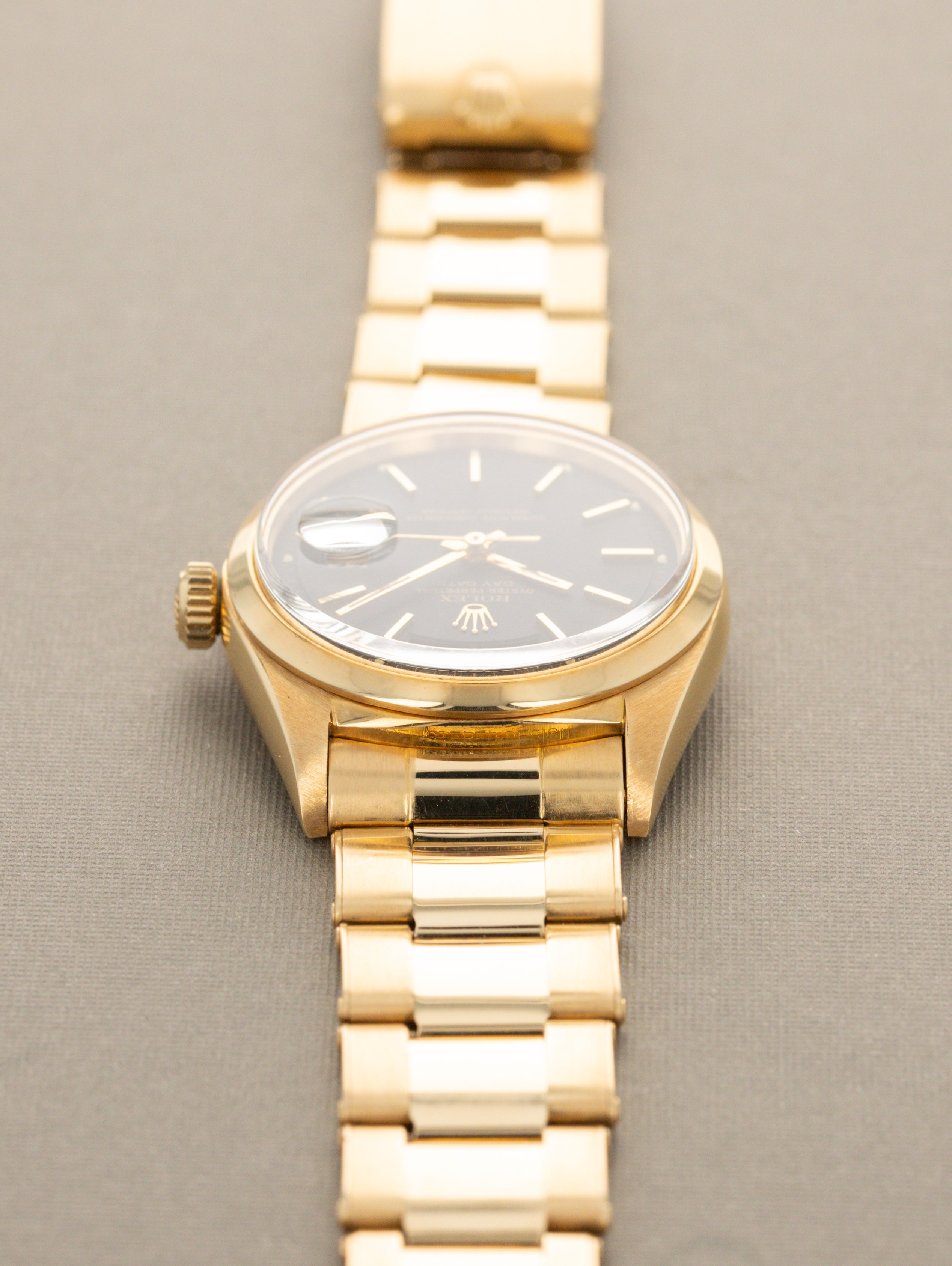 Rolex Day-Date Ref. 1802 - Matte Black Dial