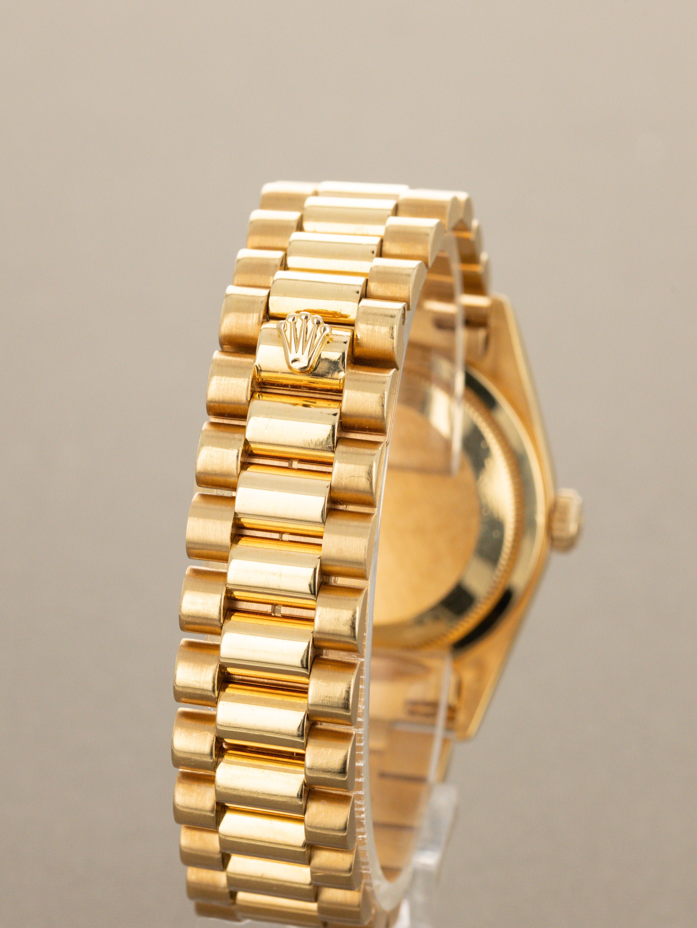 Rolex Day-Date Ref. 18238 - Black 'Sunburst' Dial W/ Rolex Service Card