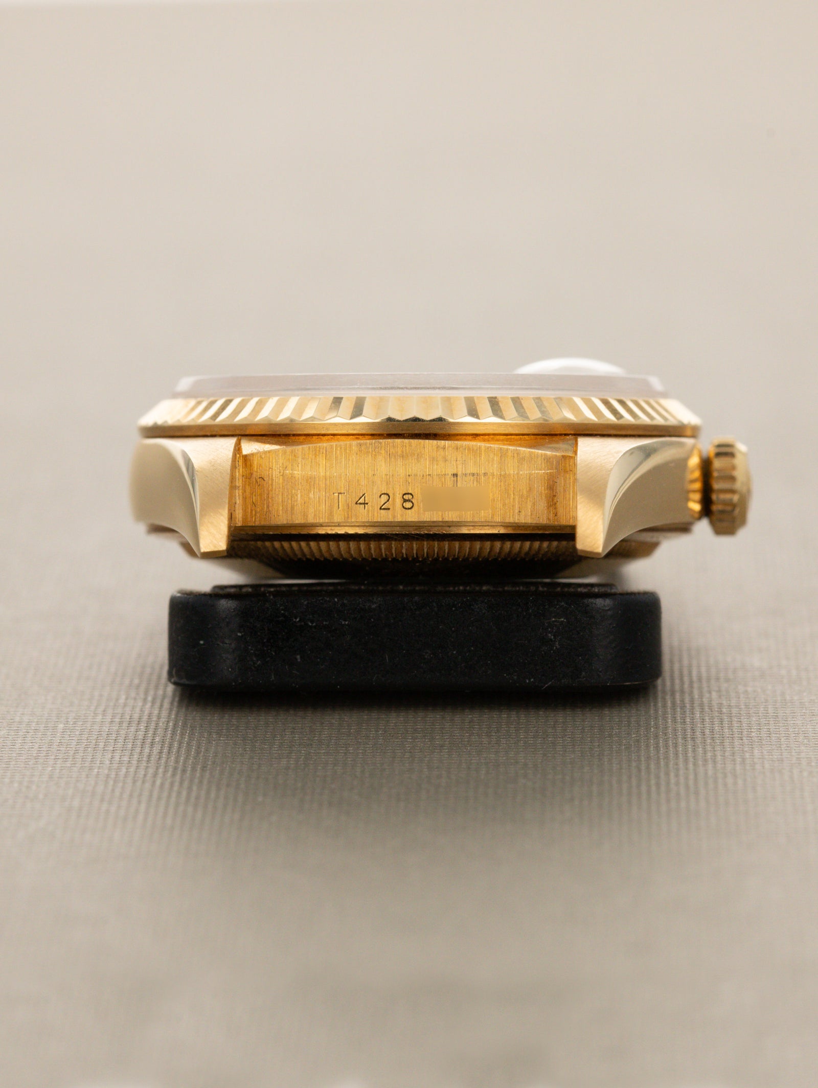 Rolex Day-Date Ref. 18238 - Black 'Sunburst' Dial Unpolished W/ Box & Papers