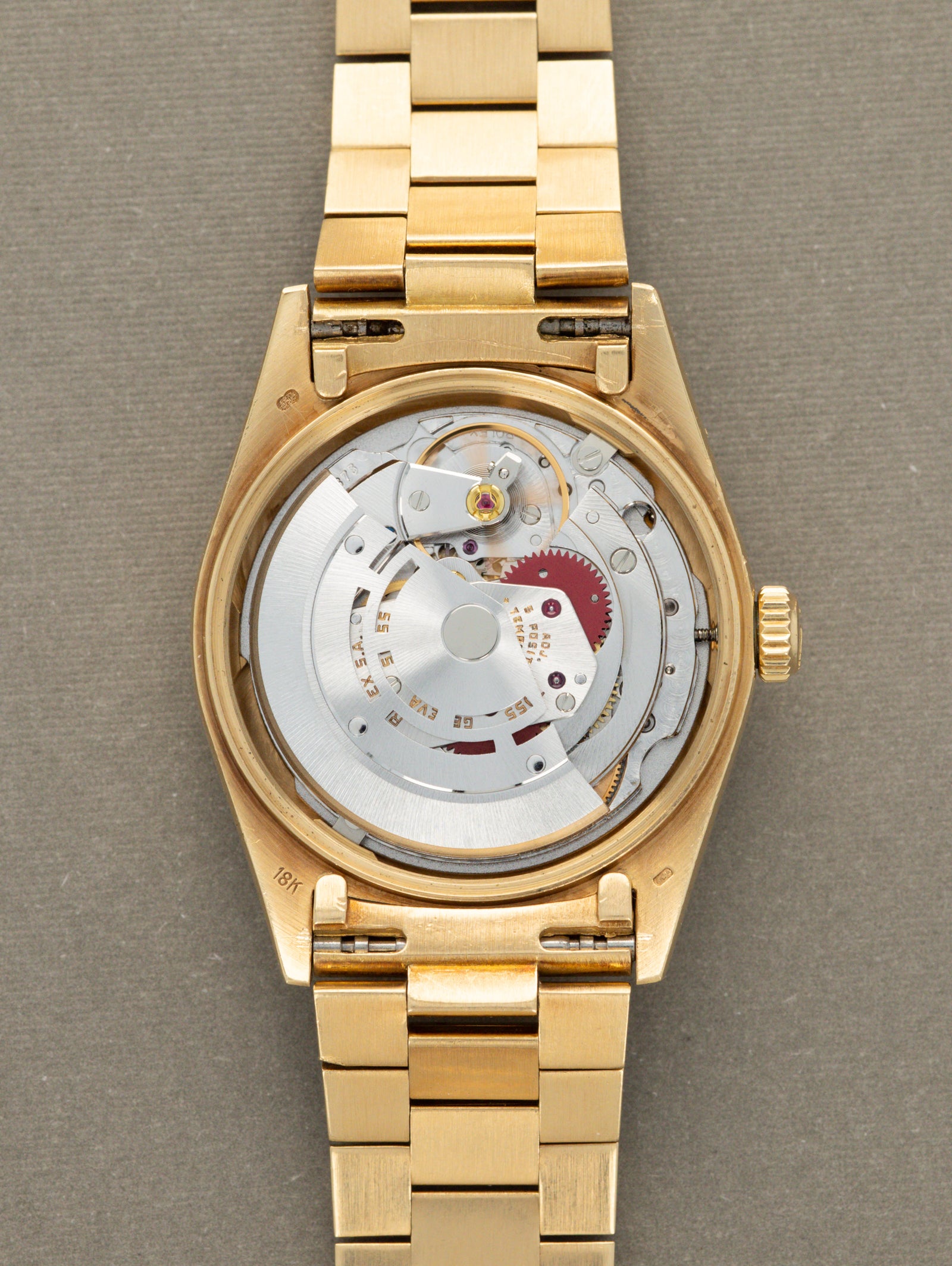 Rolex Day-Date Ref. 18038 - Navy Blue Sunburst Dial Unpolished