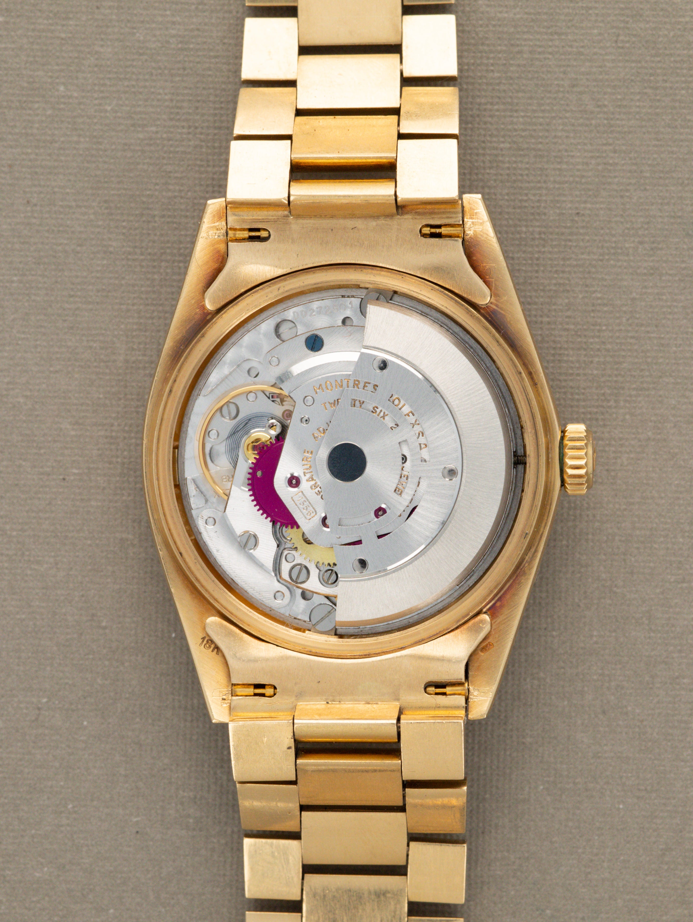 Rolex Day-Date Ref. 1803 - Satin Blue Dial Unpolished