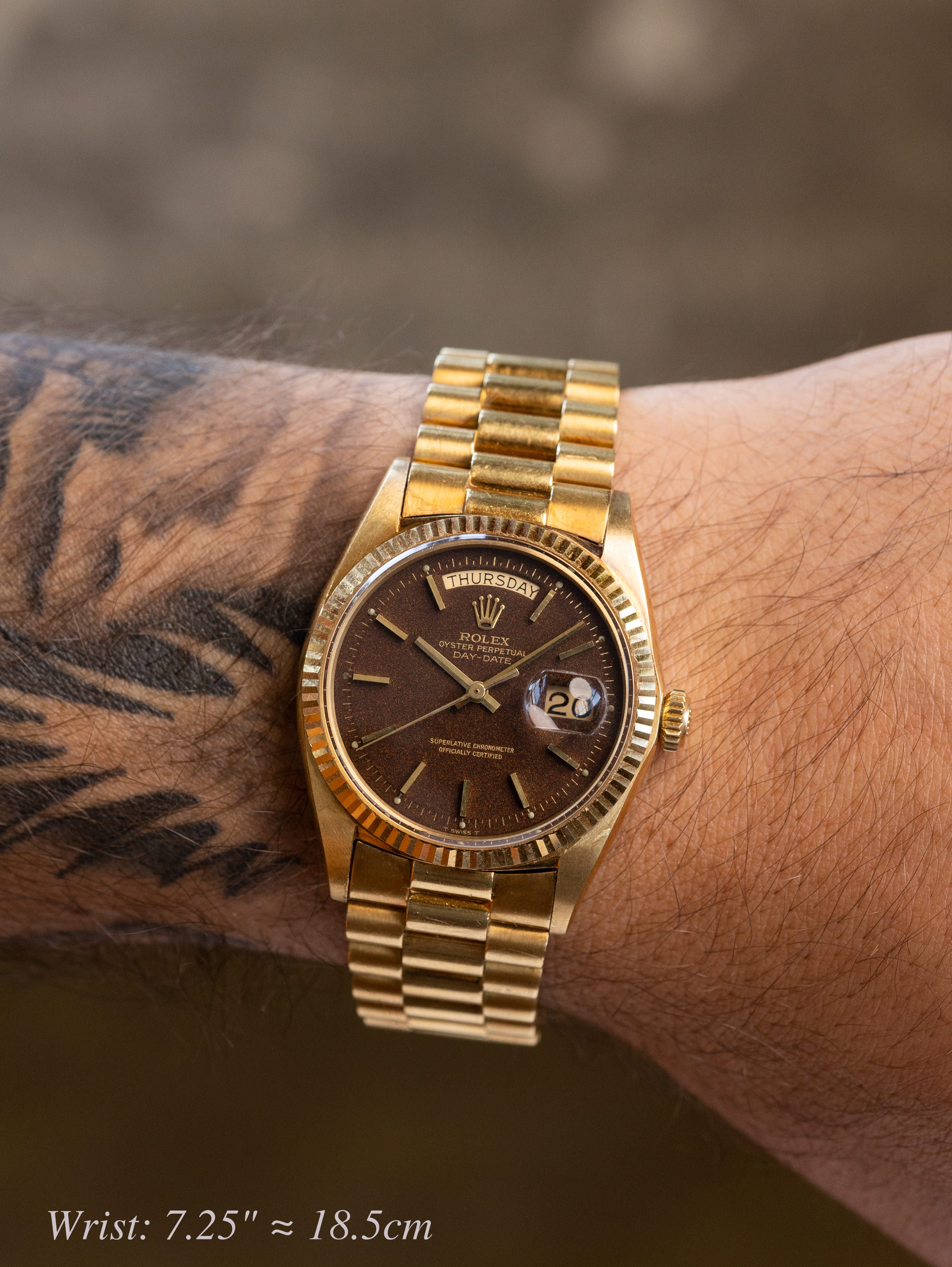 Rolex Day-Date Ref. 1803 - Brown 'Confetti' Dial