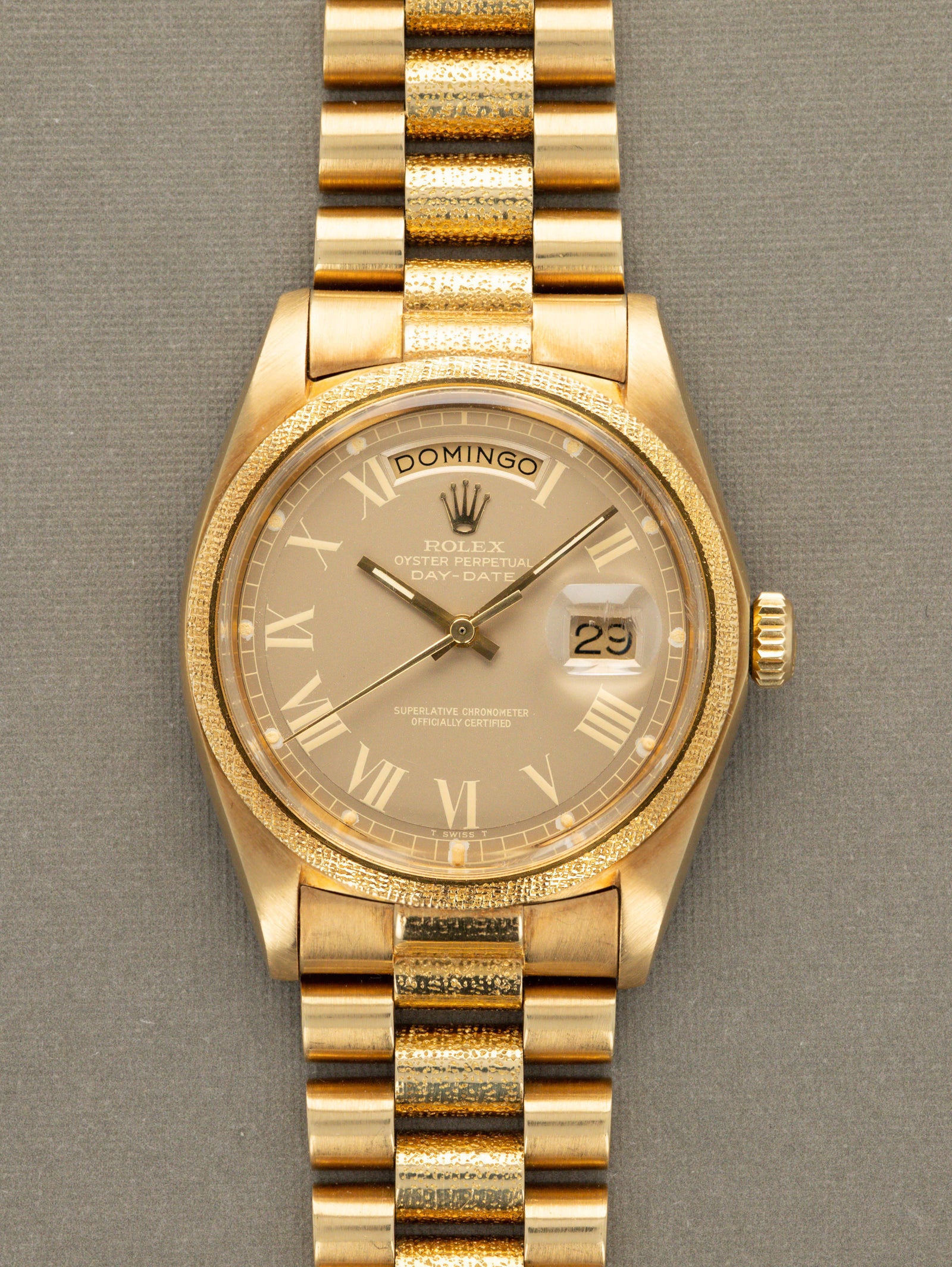 Rolex Day-Date Ref. 1811 'Morellis' - 'Havana Ghost Buckley' Dial W/ Box & Papers
