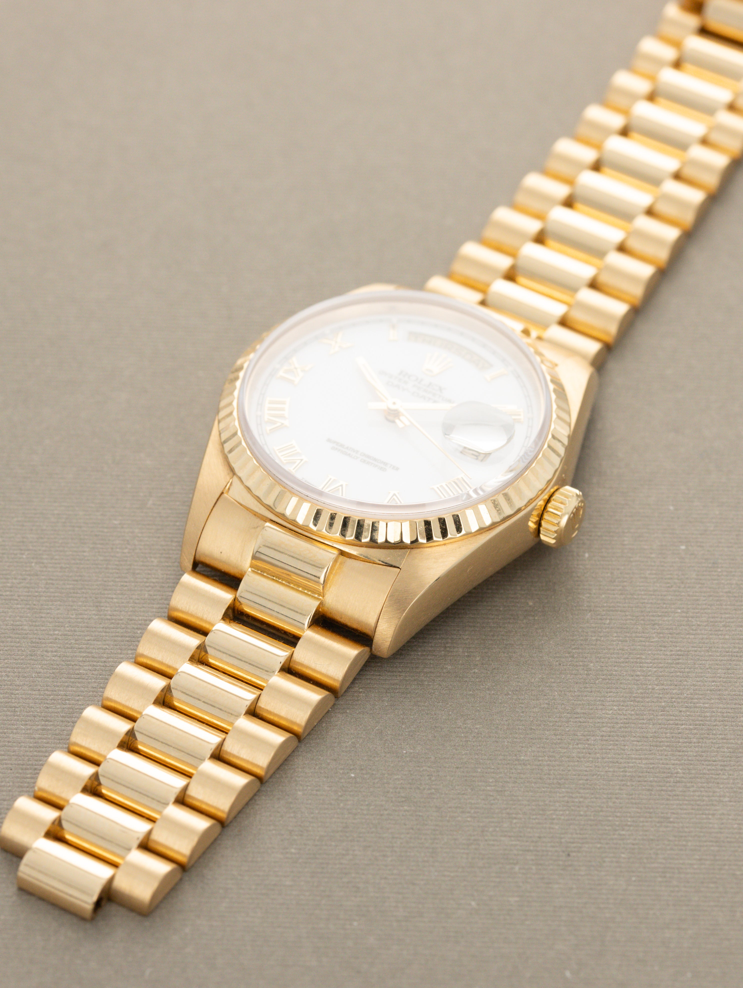 Rolex Day-Date Ref. 18038 - White Roman