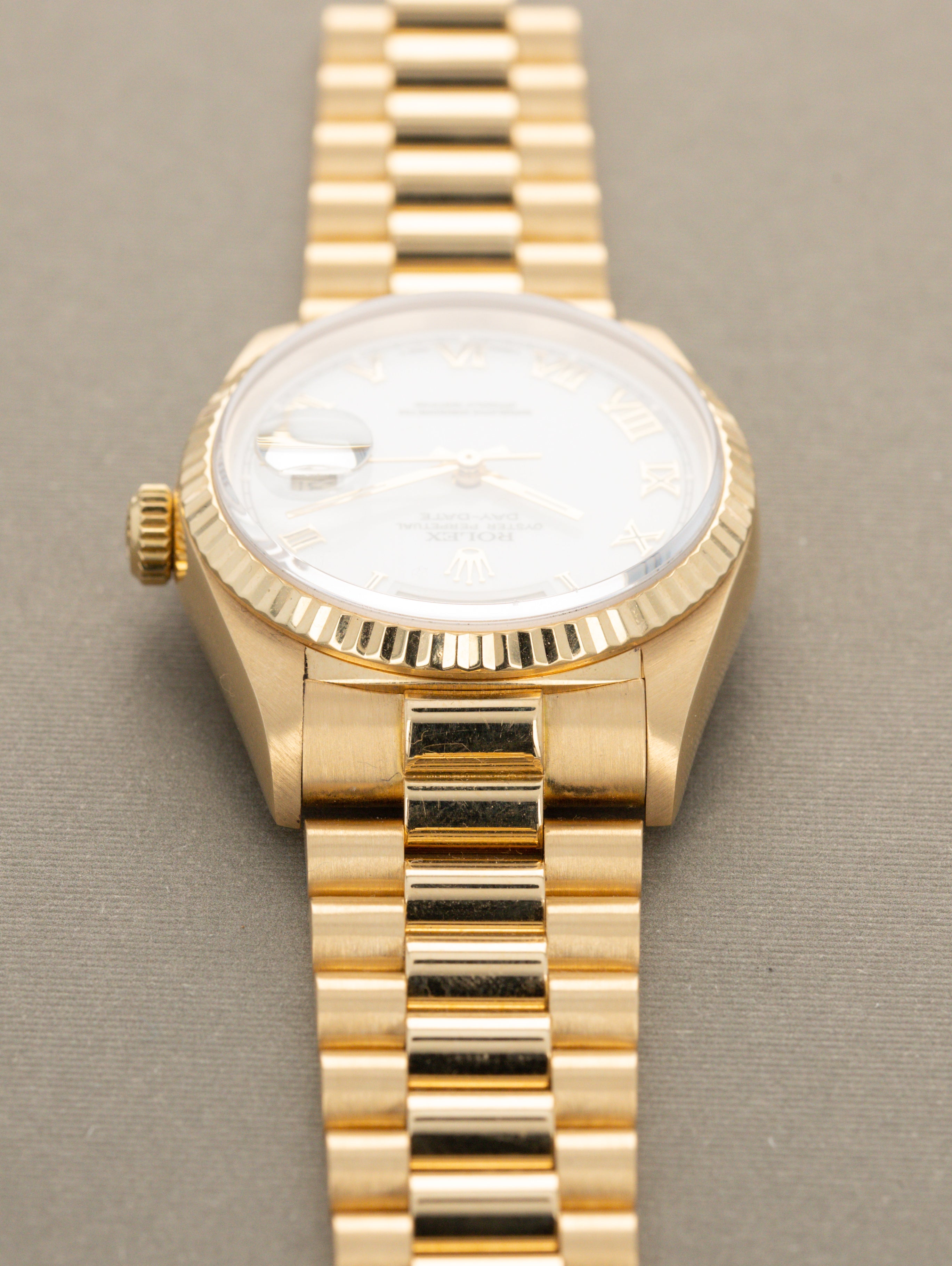 Rolex Day-Date Ref. 18038 - White Roman
