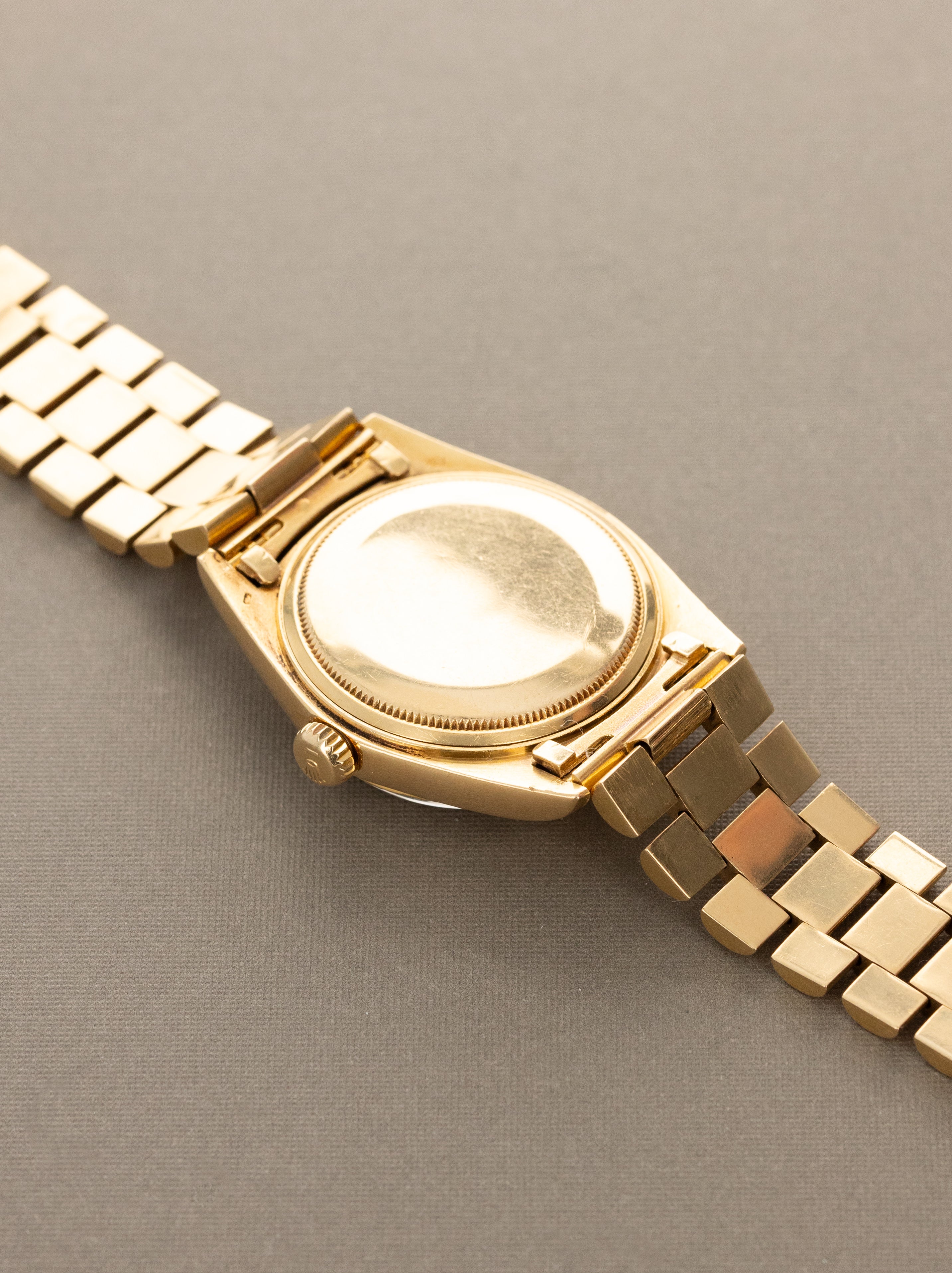 Rolex Day-Date Ref. 1807 'Bark' - Satin Champagne 'Buckley' Dial Unpolished