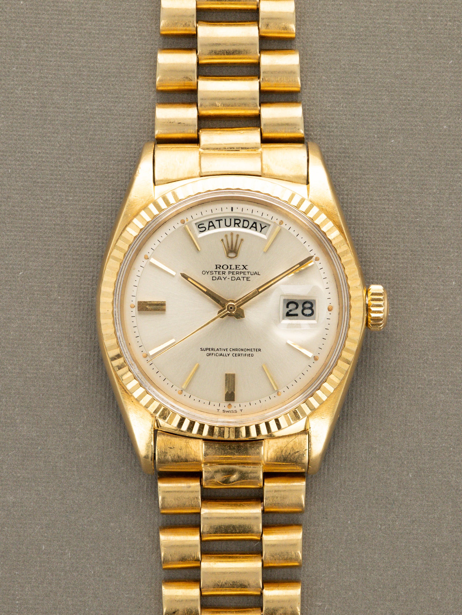 Rolex Day-Date Ref. 1803 - Sunburst Silver Dial