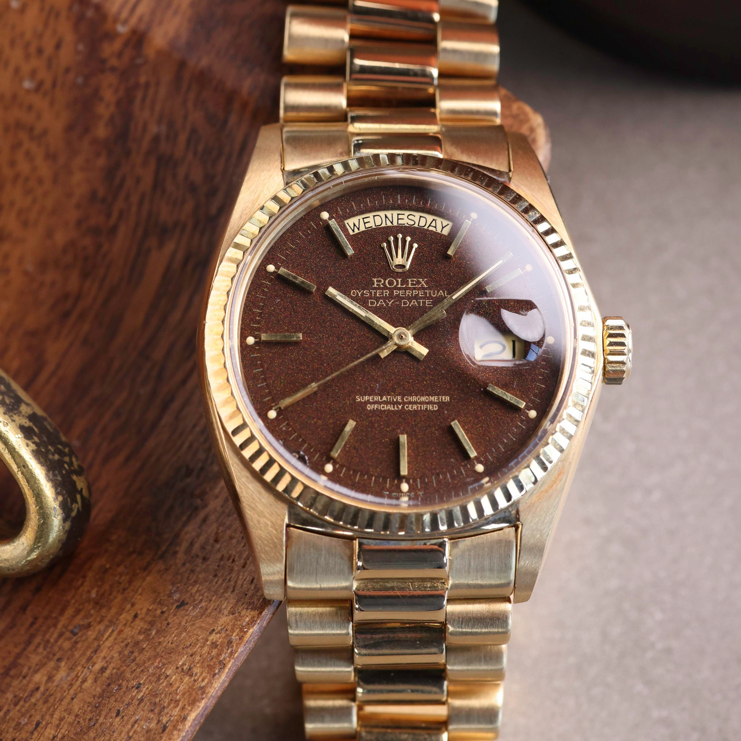 Rolex Day-Date Ref. 1803 Brown Confetti Dial
