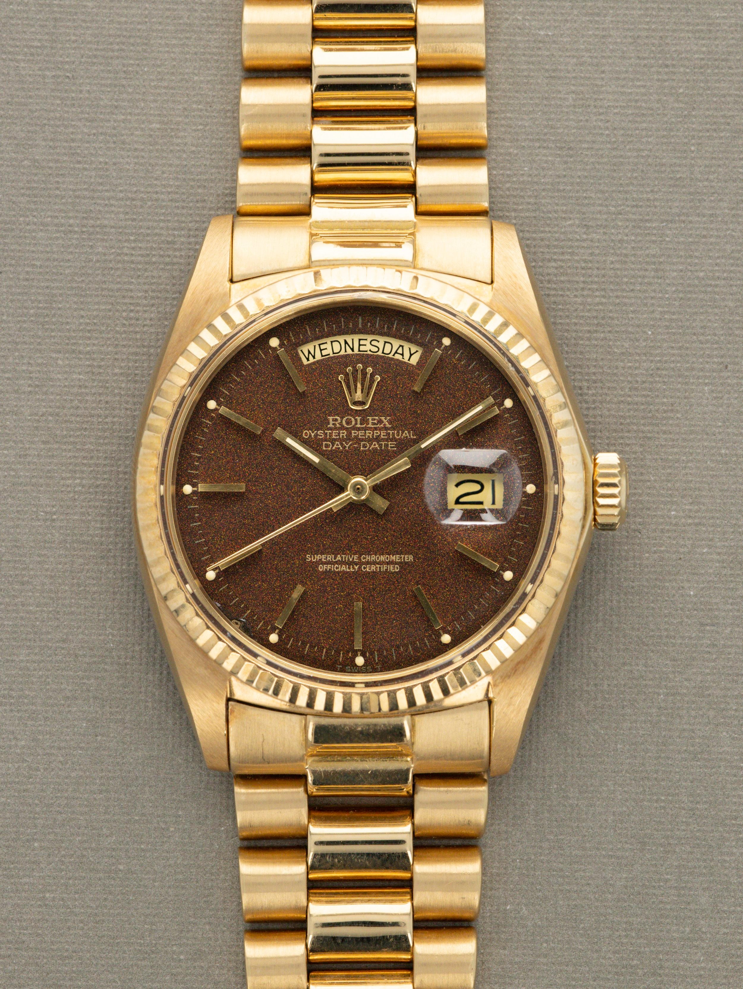 Rolex Day-Date Ref. 1803 Brown Confetti Dial