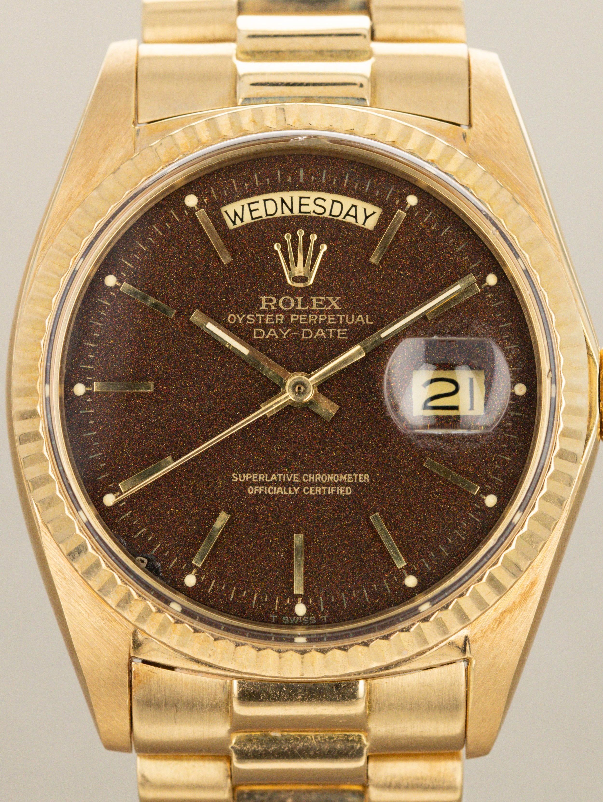 Rolex Day-Date Ref. 1803 Brown Confetti Dial