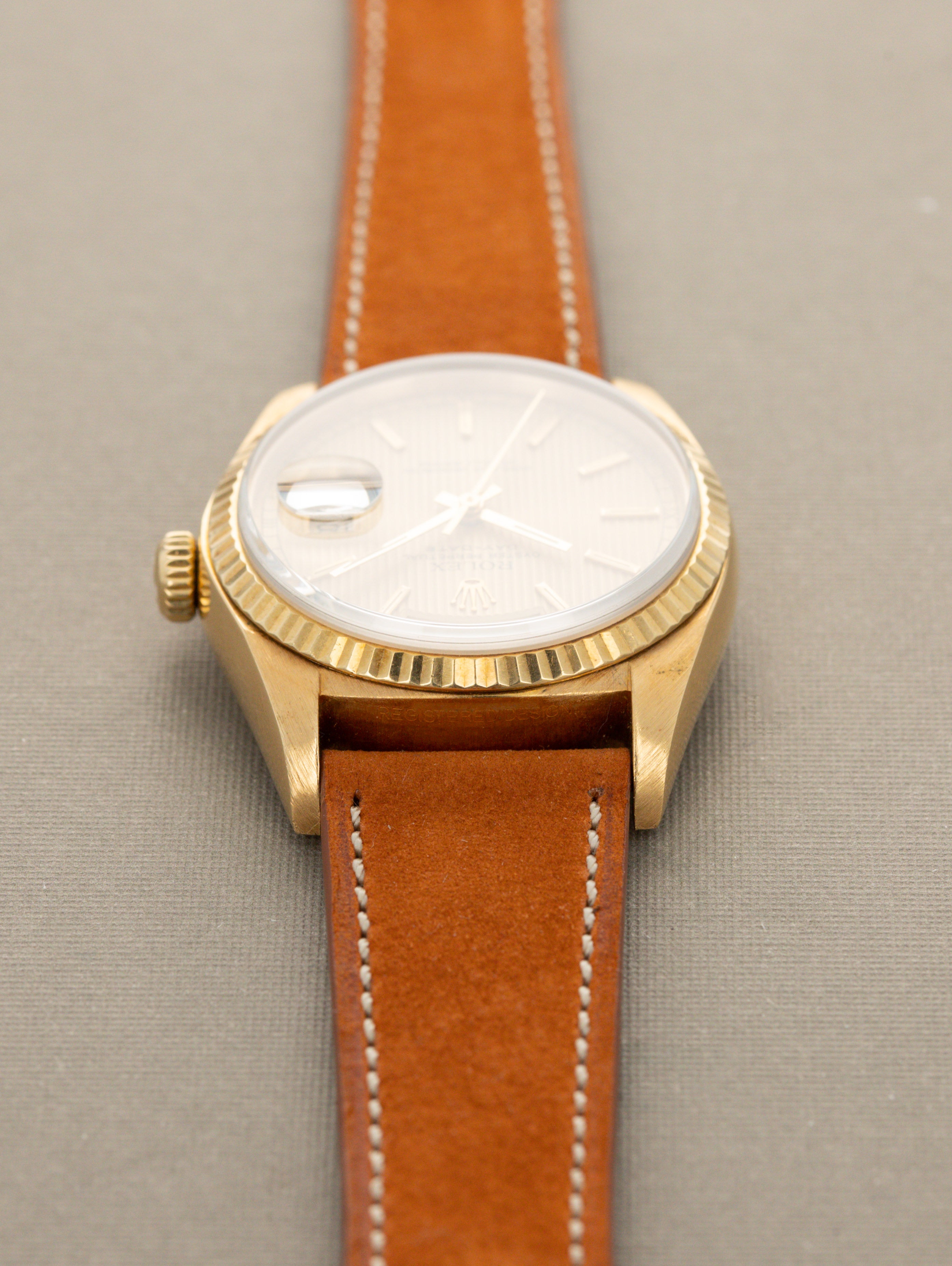 Rolex Day-Date Ref. 18038 - Champagne 'Tapestry' Dial