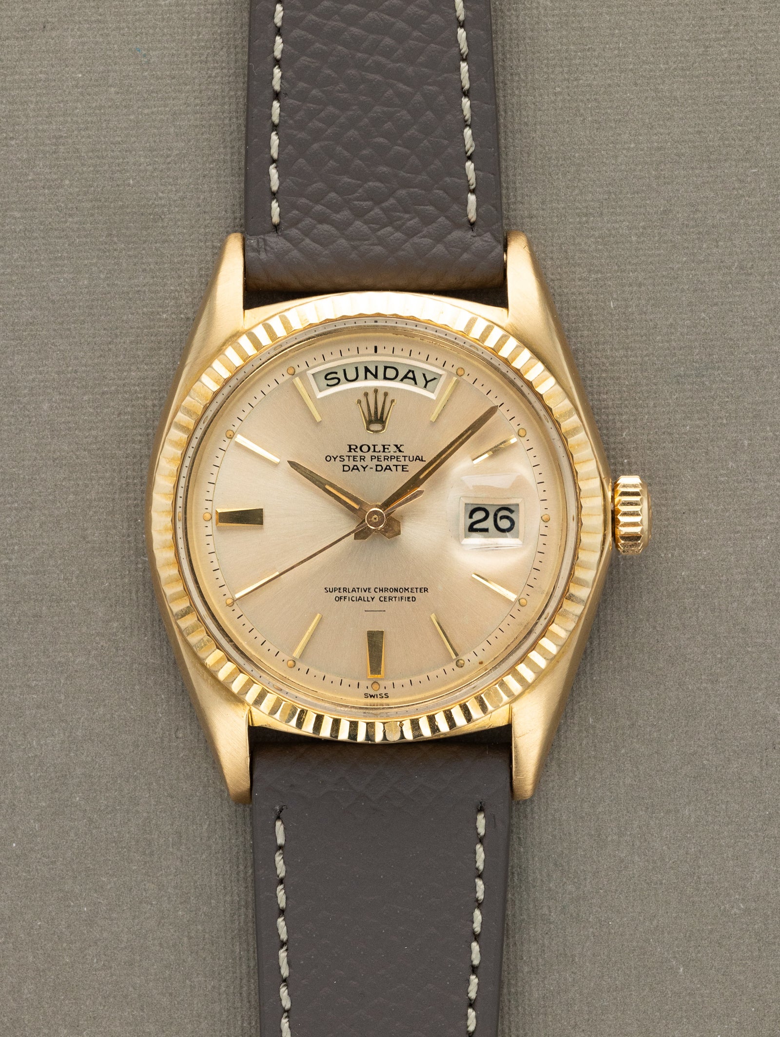 Rolex Day-Date Ref. 1803 - 'Doorstop Underline' Dial W/ Papers & Documentation