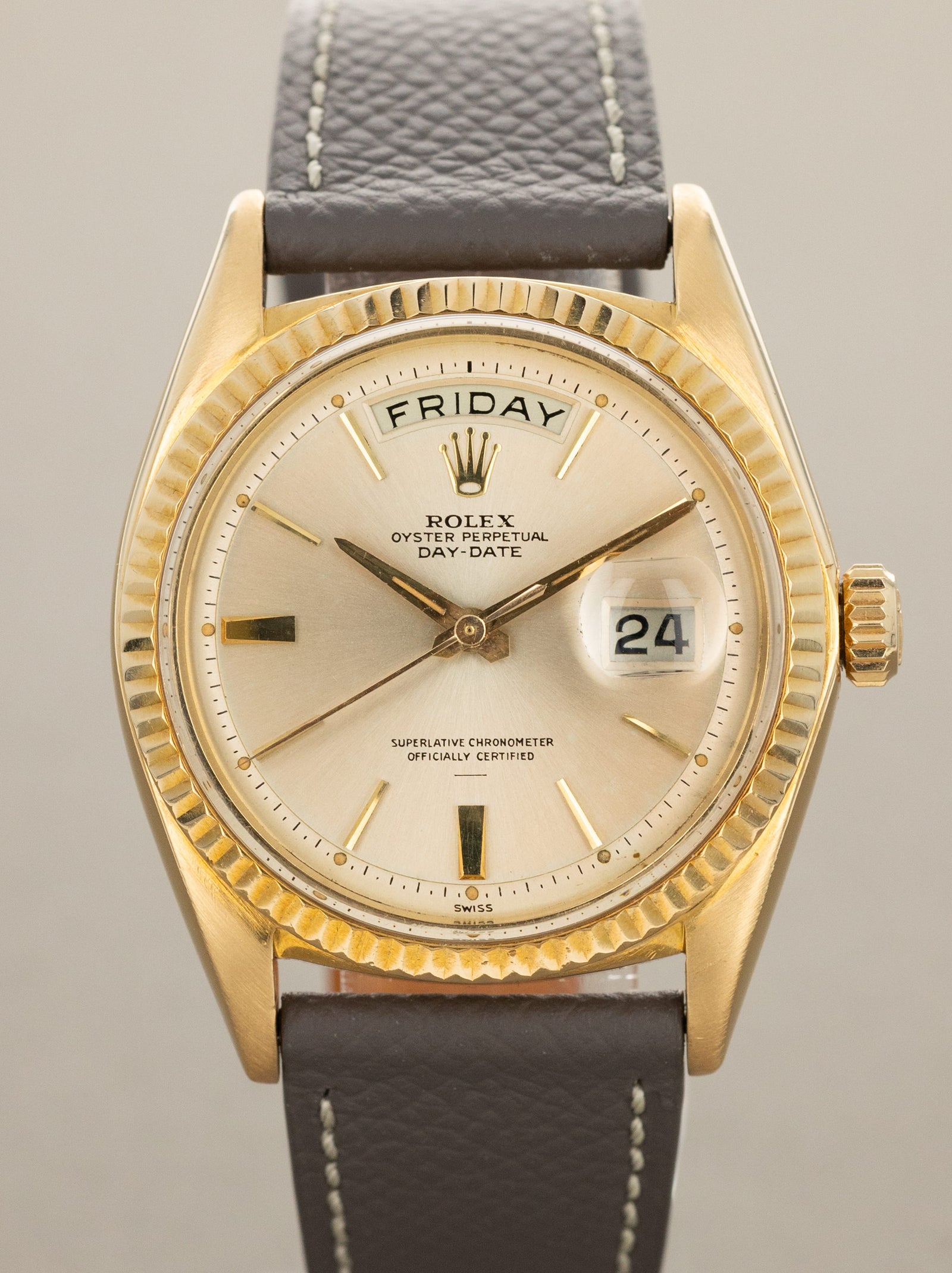 Rolex Day-Date Ref. 1803 - 'Doorstop Underline' Dial W/ Papers & Documentation