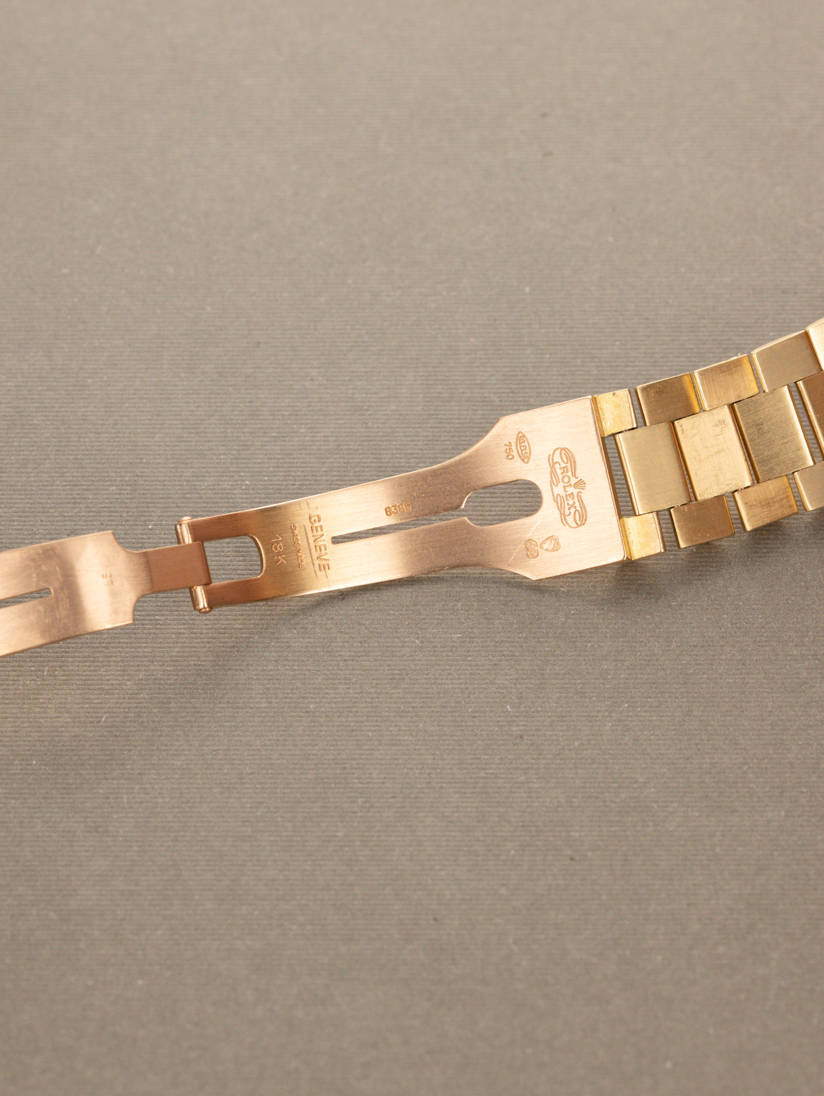 Rolex Day-Date Ref. 18038 - Blue 'Roman' Dial With Papers