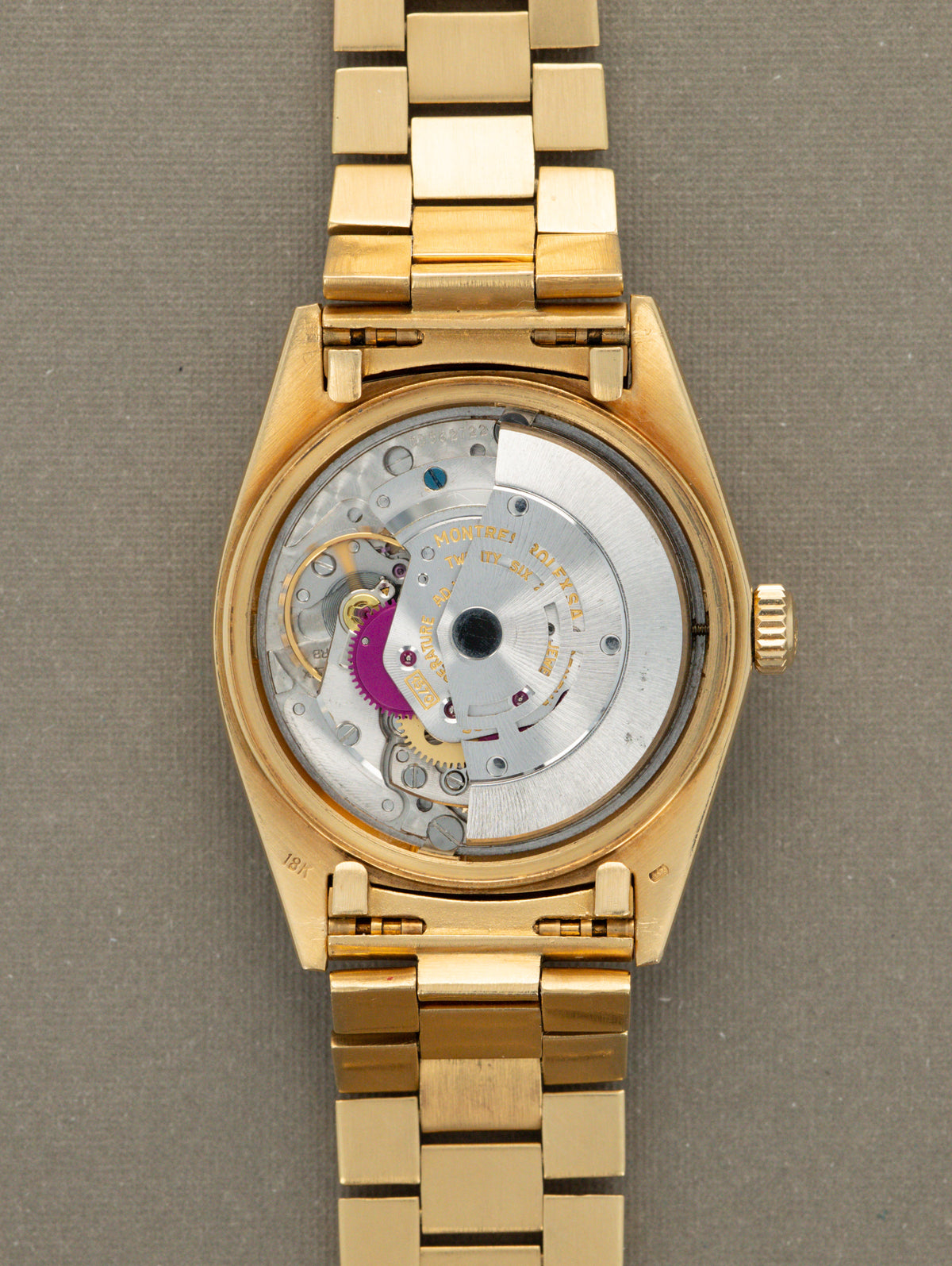 Rolex Day-Date Ref. 1803 - Champagne 'Linen Sigma' Dial