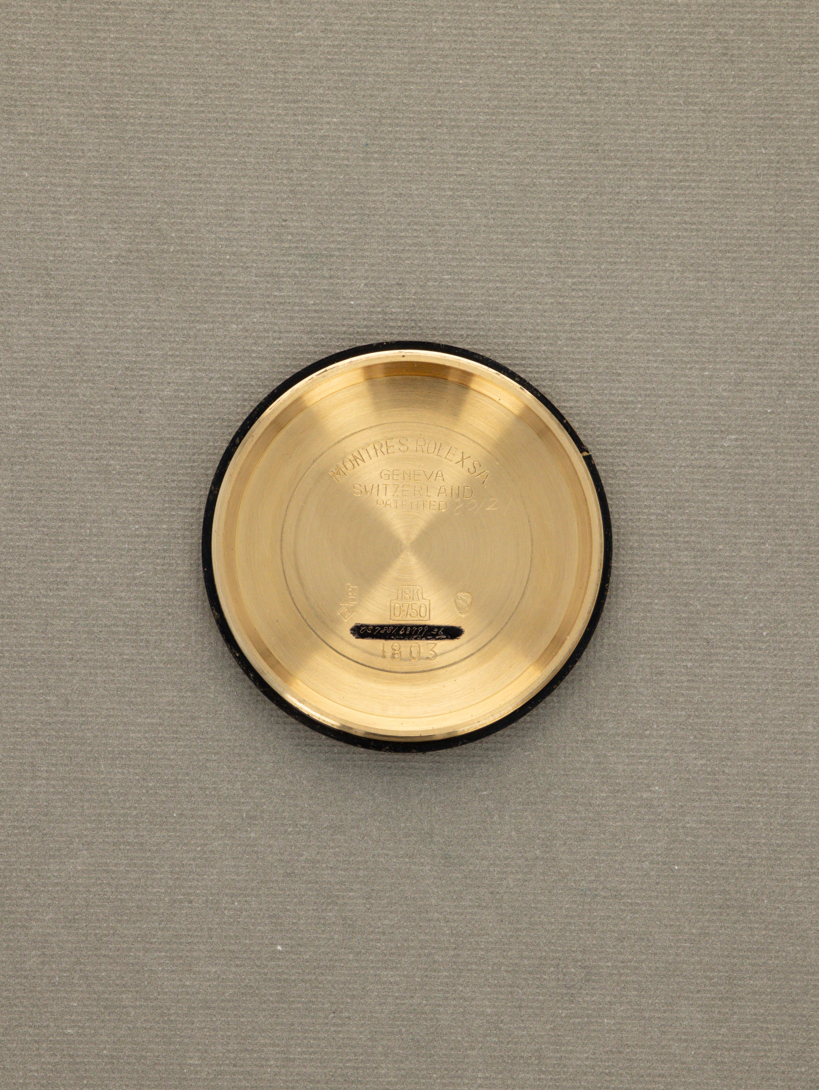 Rolex Day-Date Ref. 1803 - Champagne 'Linen Sigma' Dial Unpolished