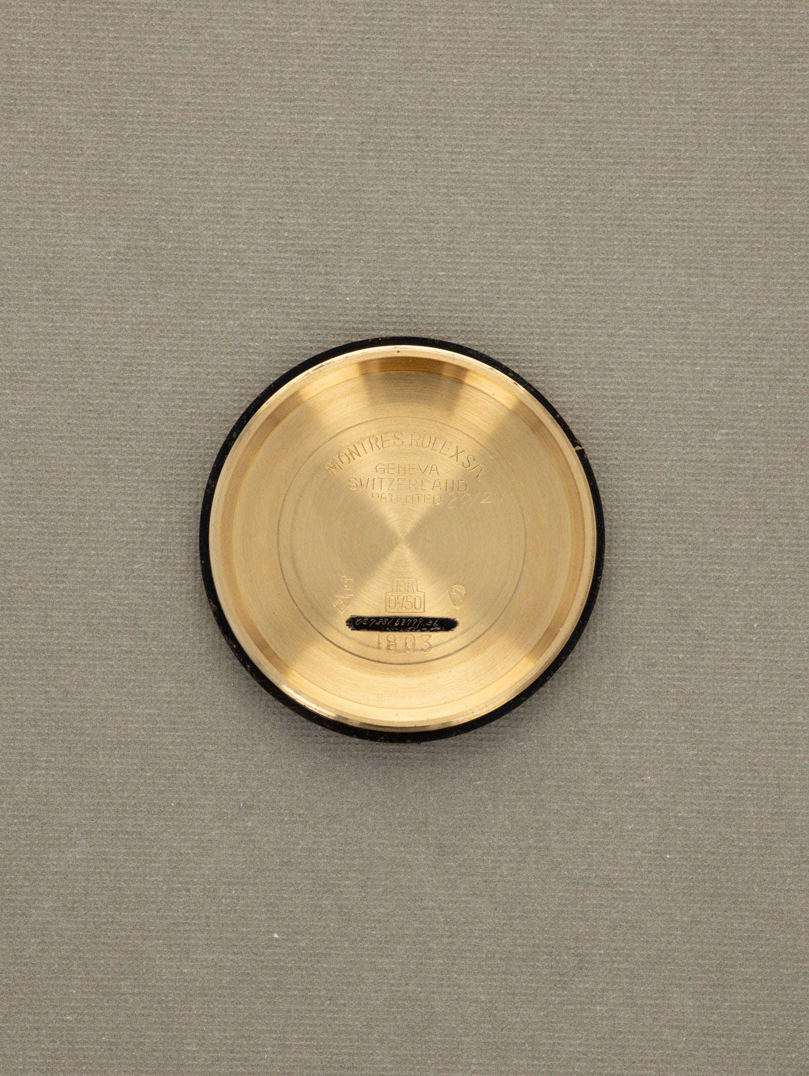 Rolex Day-Date Ref. 1803 - Champagne 'Linen Sigma' Dial Unpolished