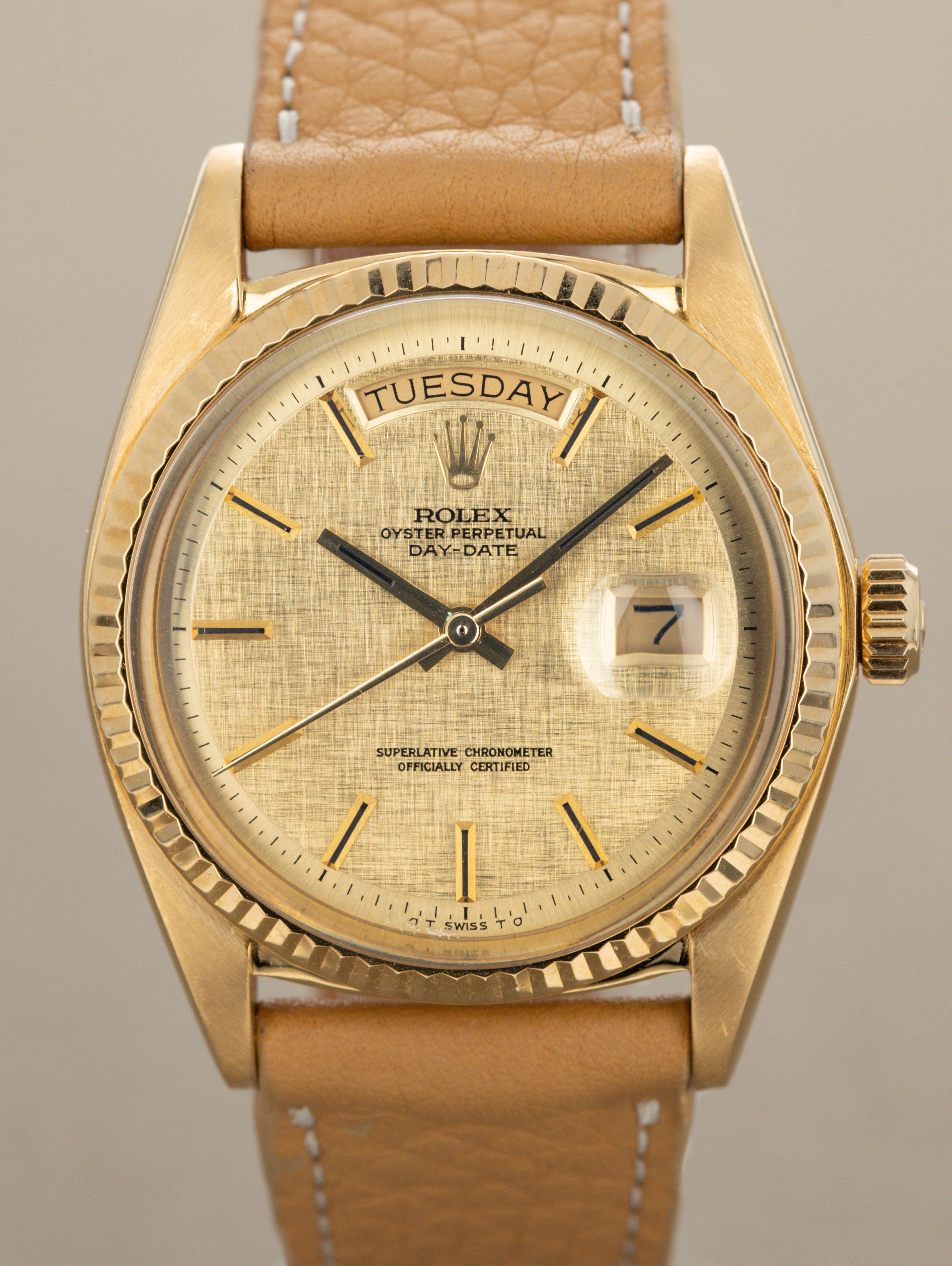 Rolex Day-Date Ref. 1803 - Linen Dial