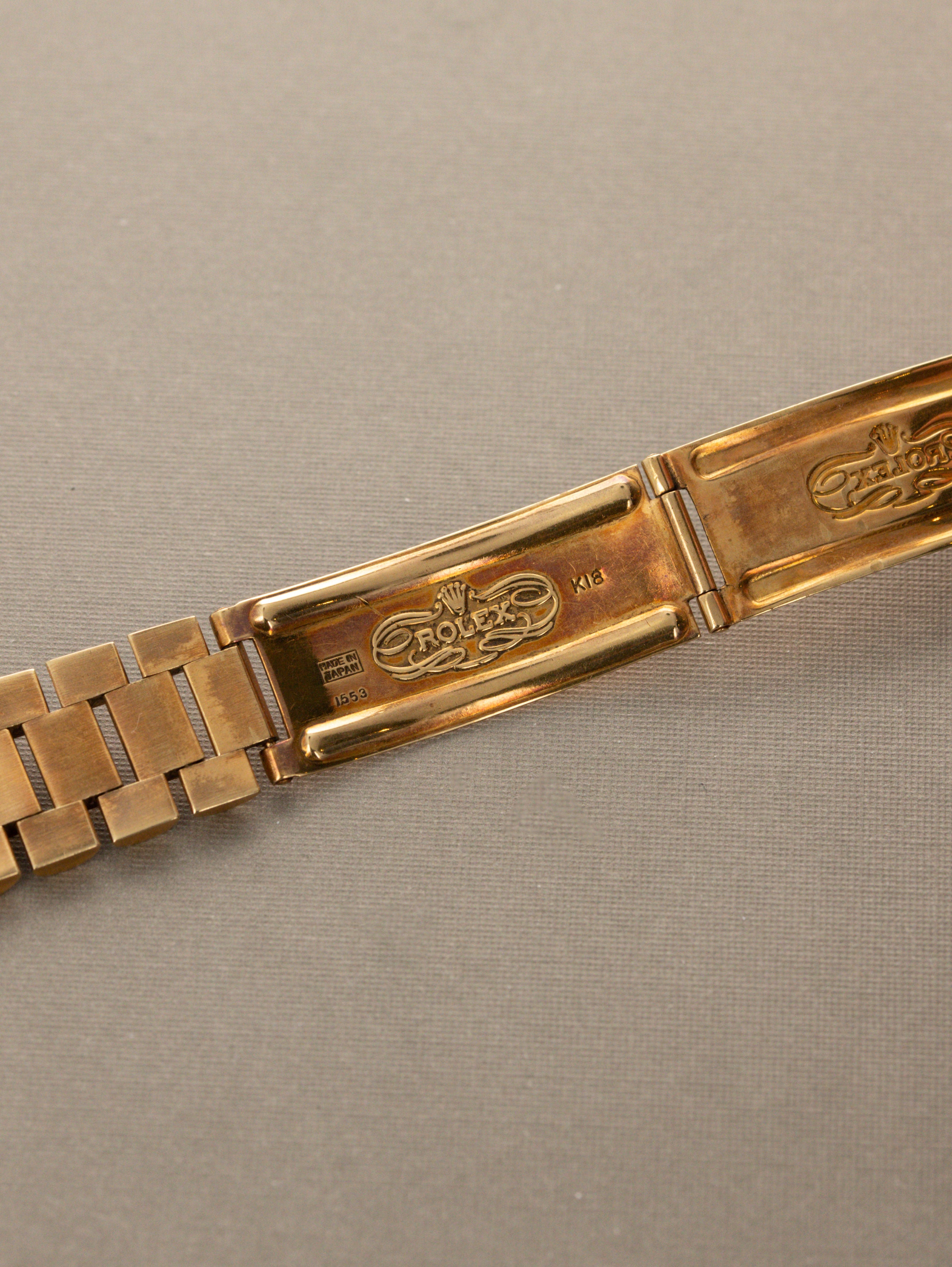 Rolex Day-Date Ref. 1803 - Champagne 'Linen Sigma' Dial Unpolished