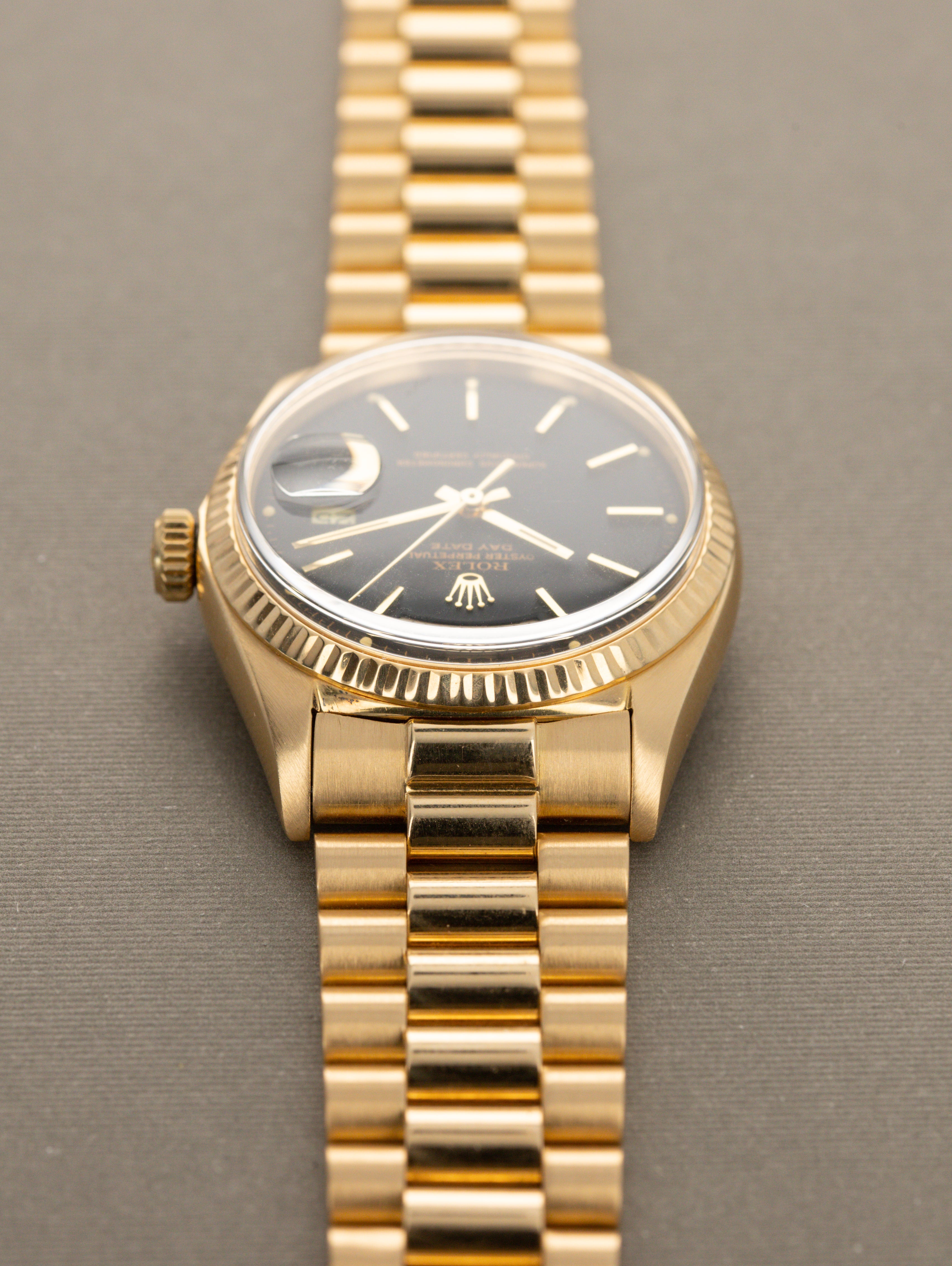 Rolex Day-Date Ref. 1803 - Matte Black Dial