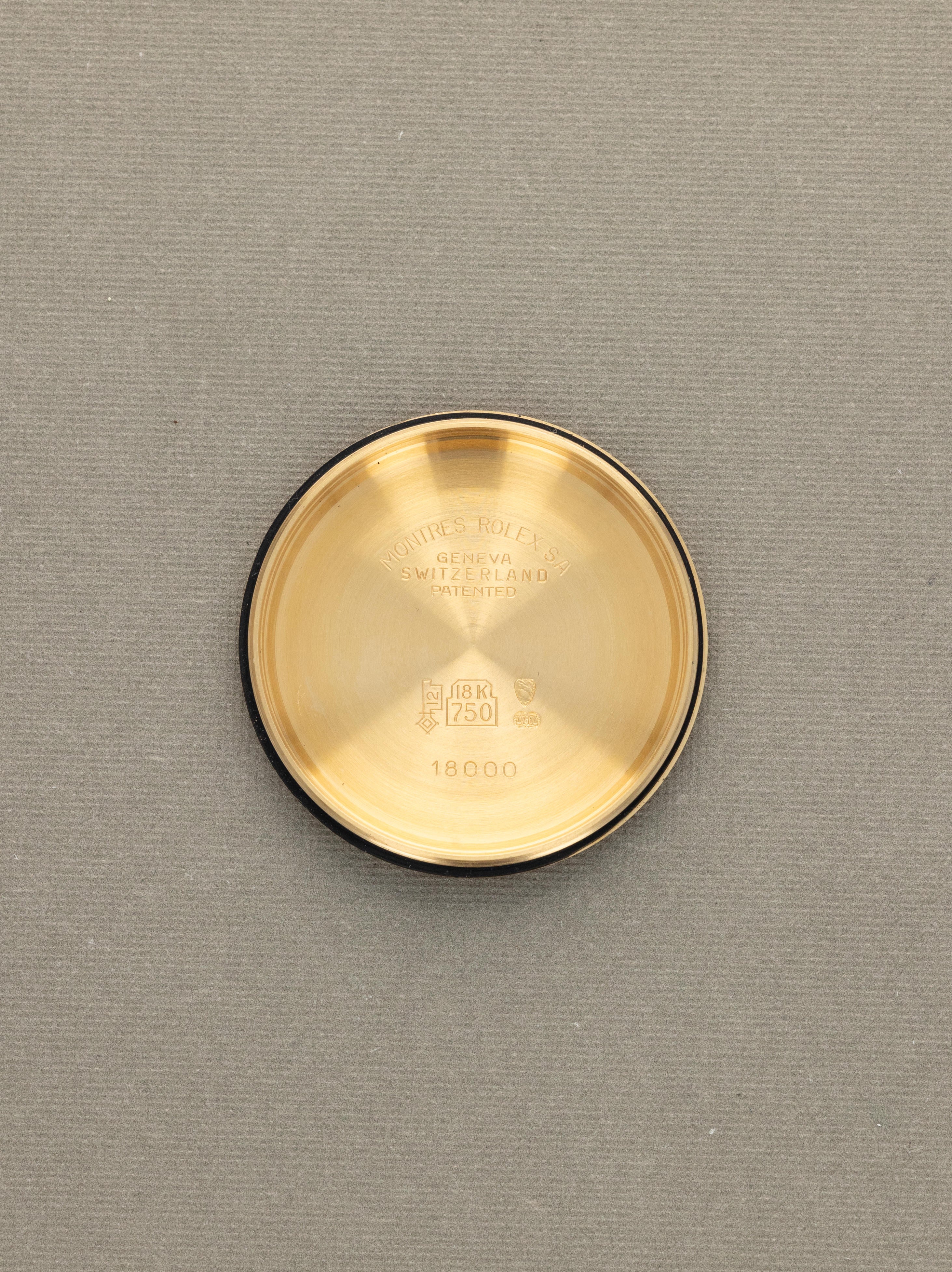 Rolex Day-Date Ref. 18038 - Oxblood 'Stella' Dial Retailed by Van Cleef & Arpels Unpolished