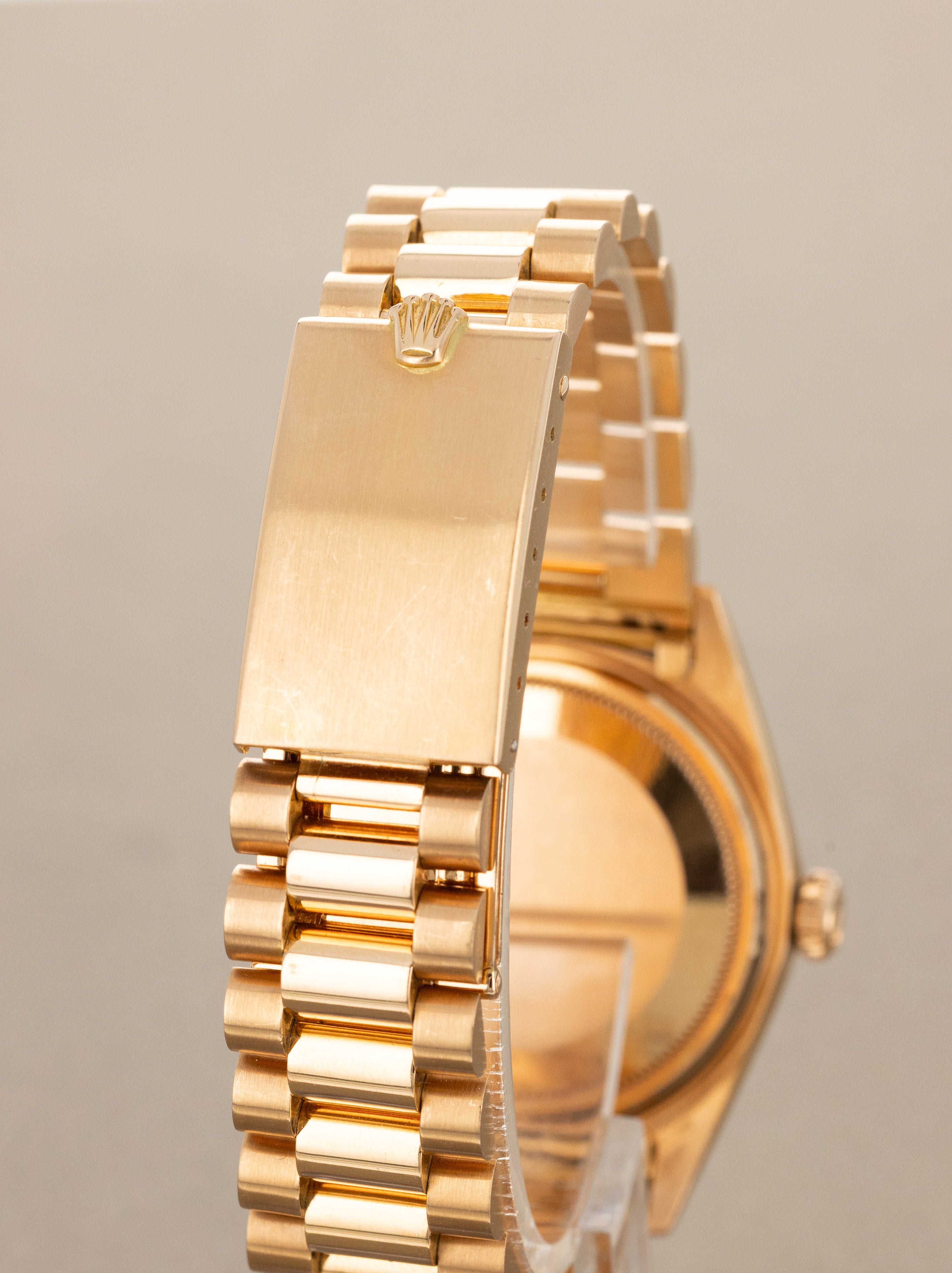Rolex Day-Date Ref. 1803 - Rose Gold w/ Silver 'Guilloche' Dial Unpolished