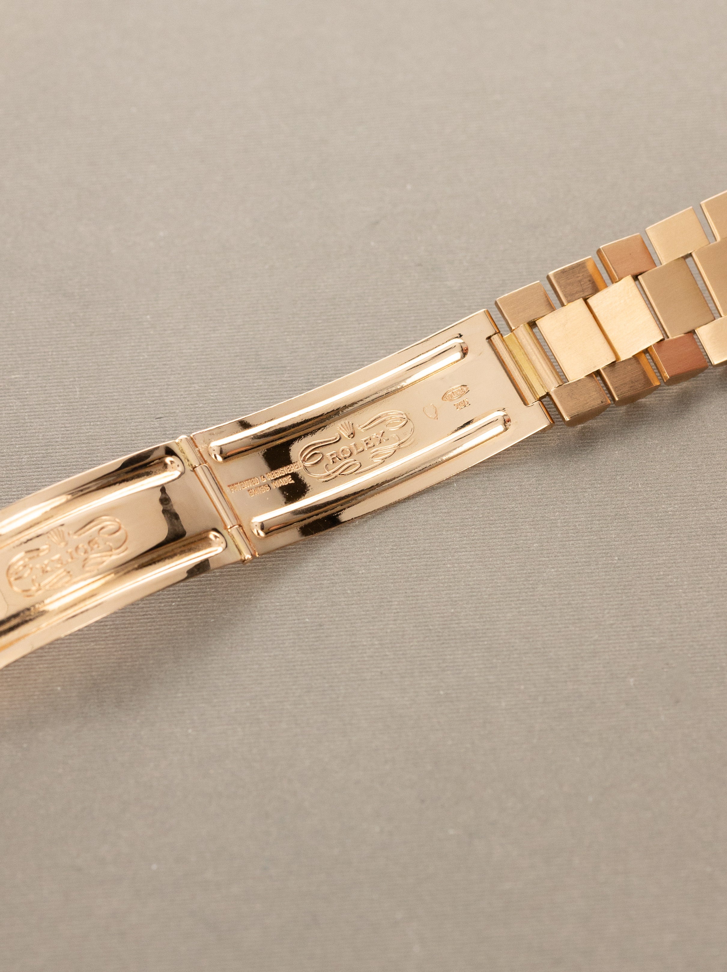 Rolex Day-Date Ref. 1803 - Rose Gold w/ Silver 'Guilloche' Dial Unpolished