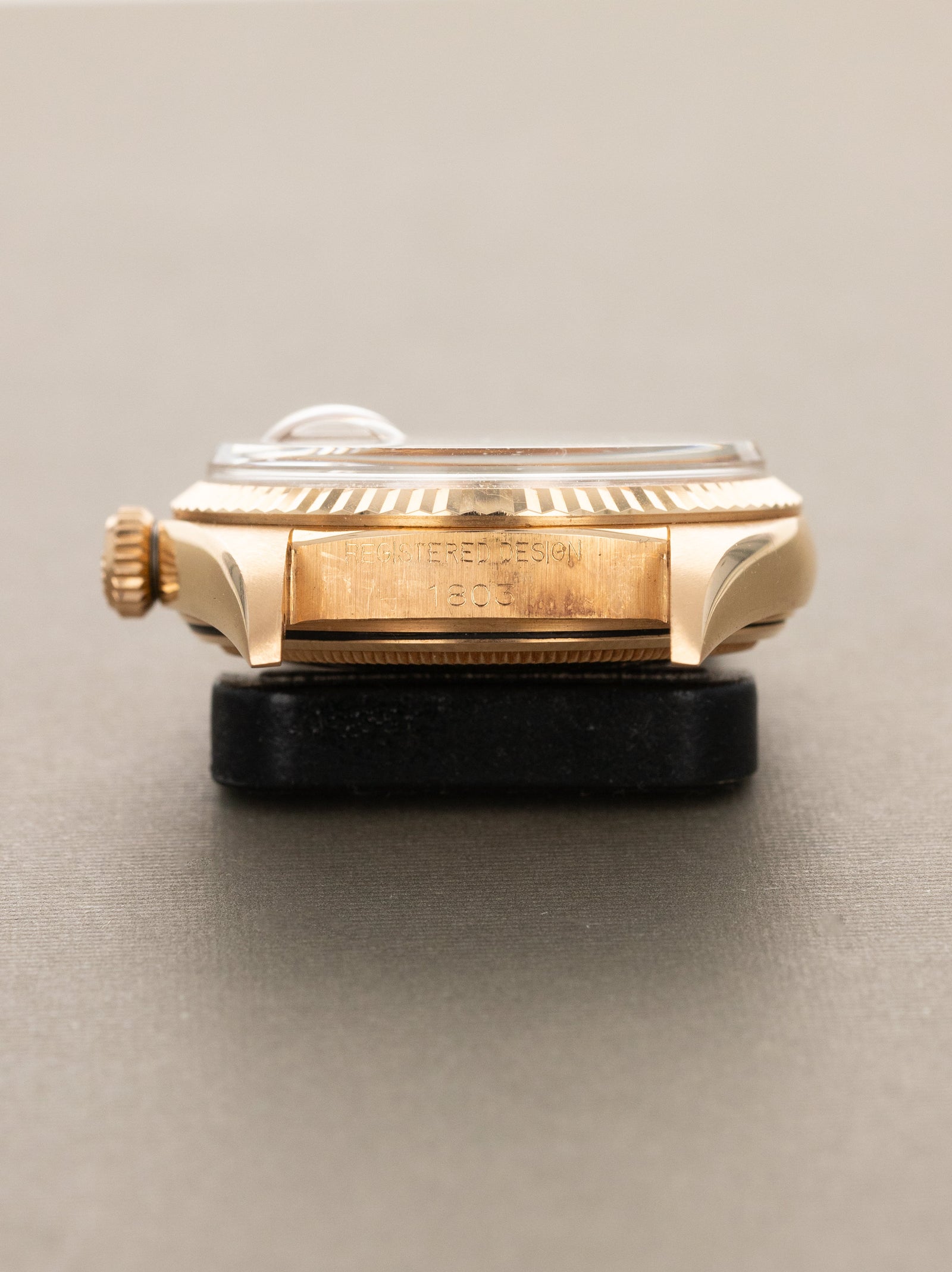 Rolex Day-Date Ref. 1803 - Rose Gold w/ Silver 'Guilloche' Dial Unpolished